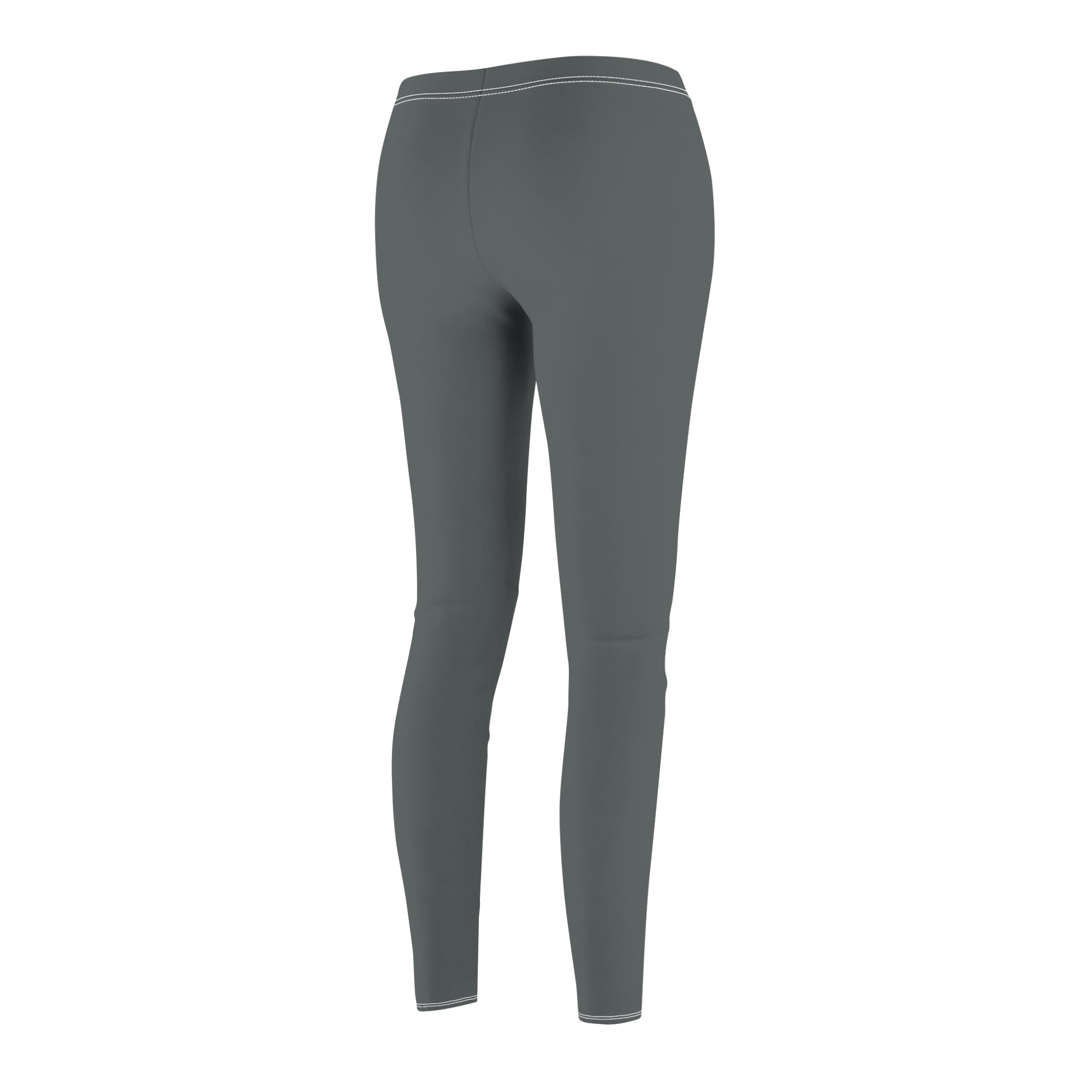 Grey Stylish Women's Casual Leggings, Trendy Activewear, Comfortable Yoga Pants, Perfect Gift for Fitness Lovers, Everyday Wear