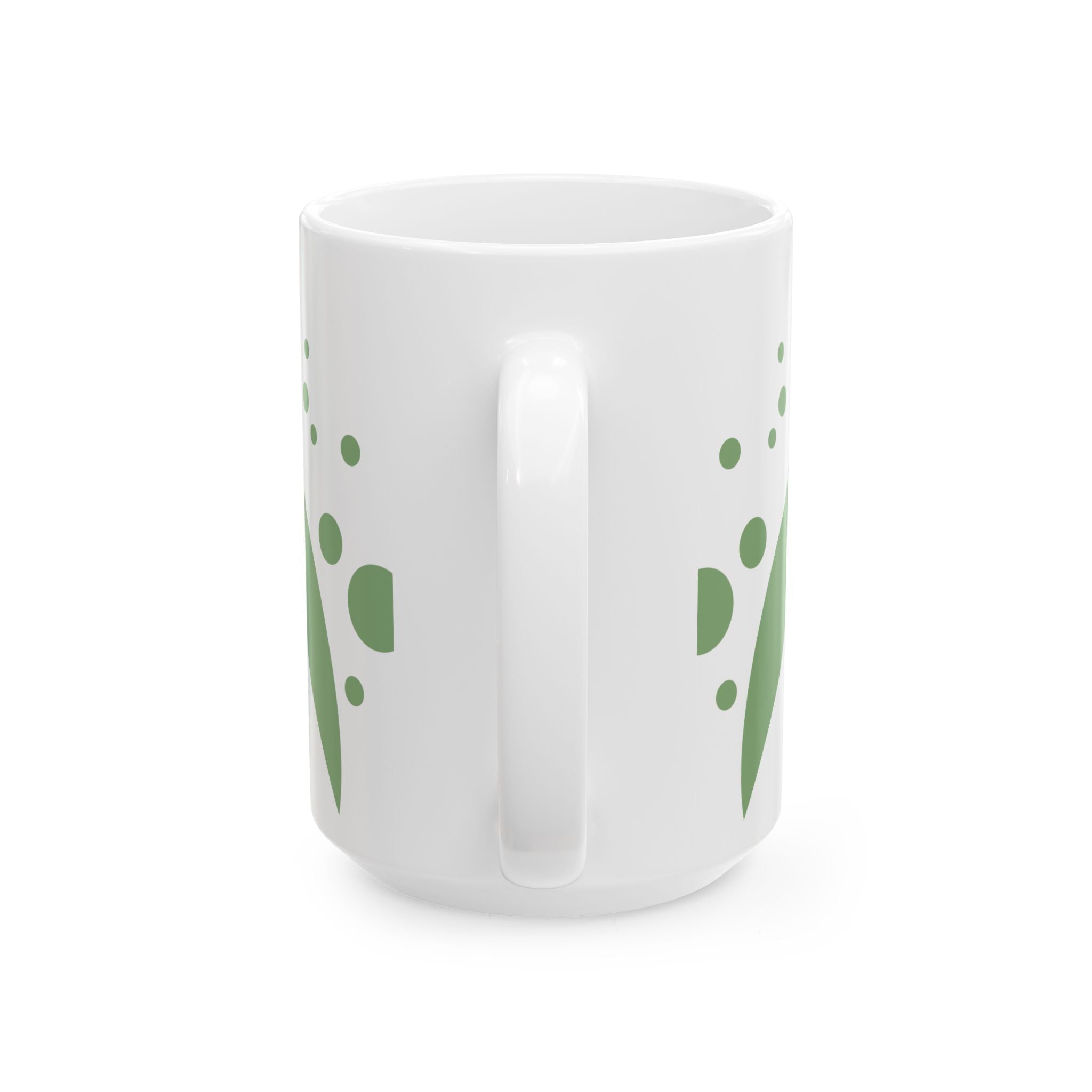 Funny Love Ceramic Mug - "I Love You With All My Butt"