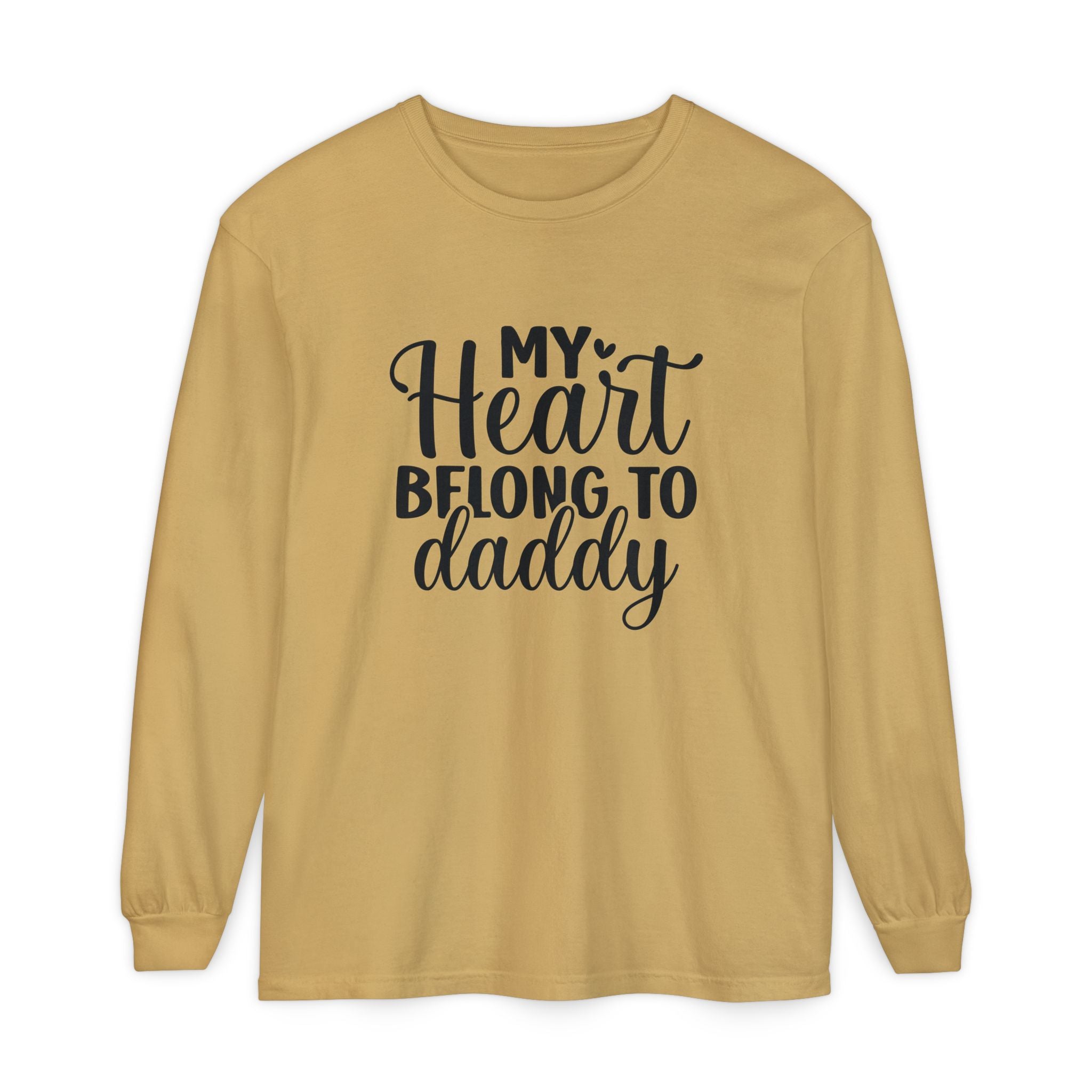 Unisex Garment-dyed Long Sleeve T-Shirt