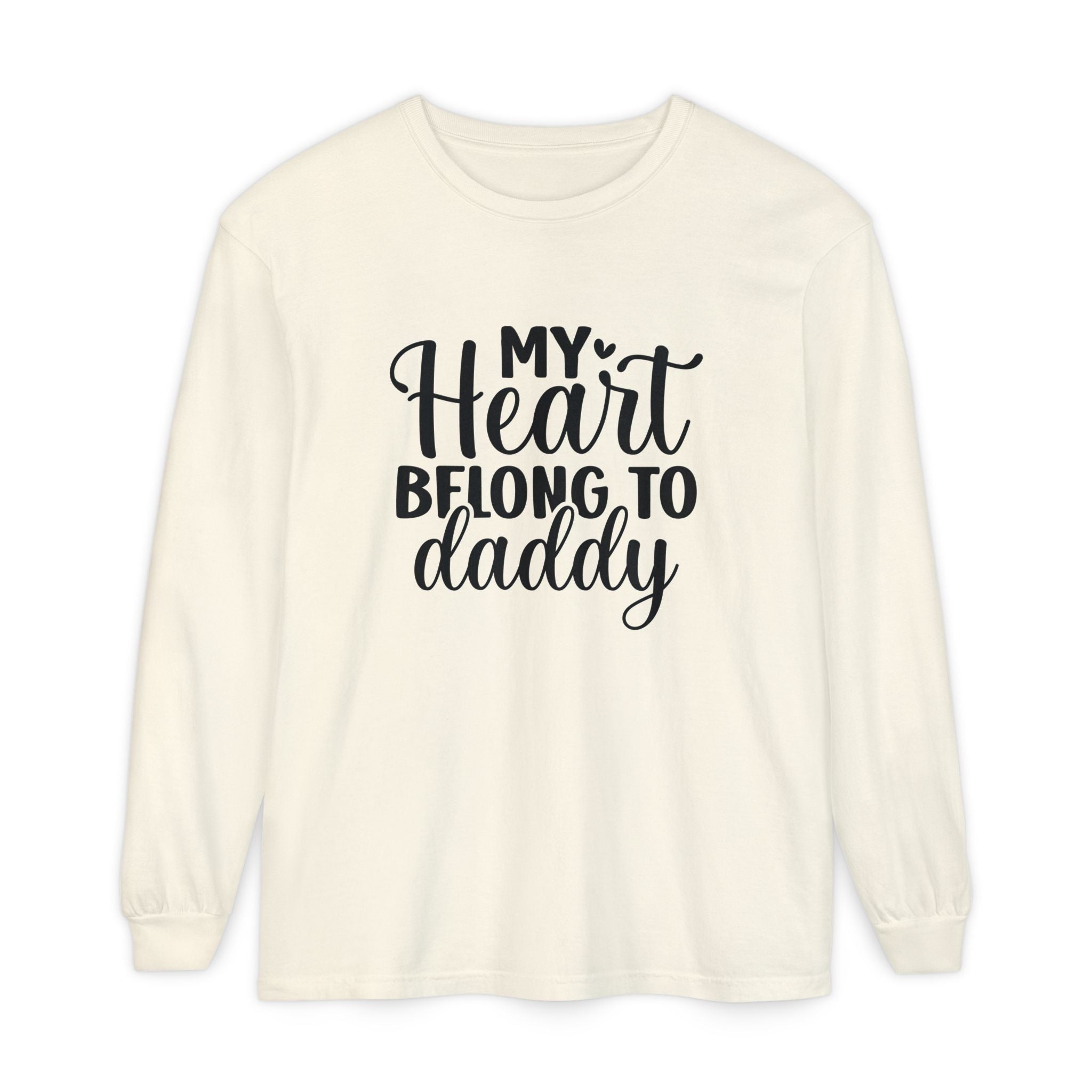 Unisex Garment-dyed Long Sleeve T-Shirt