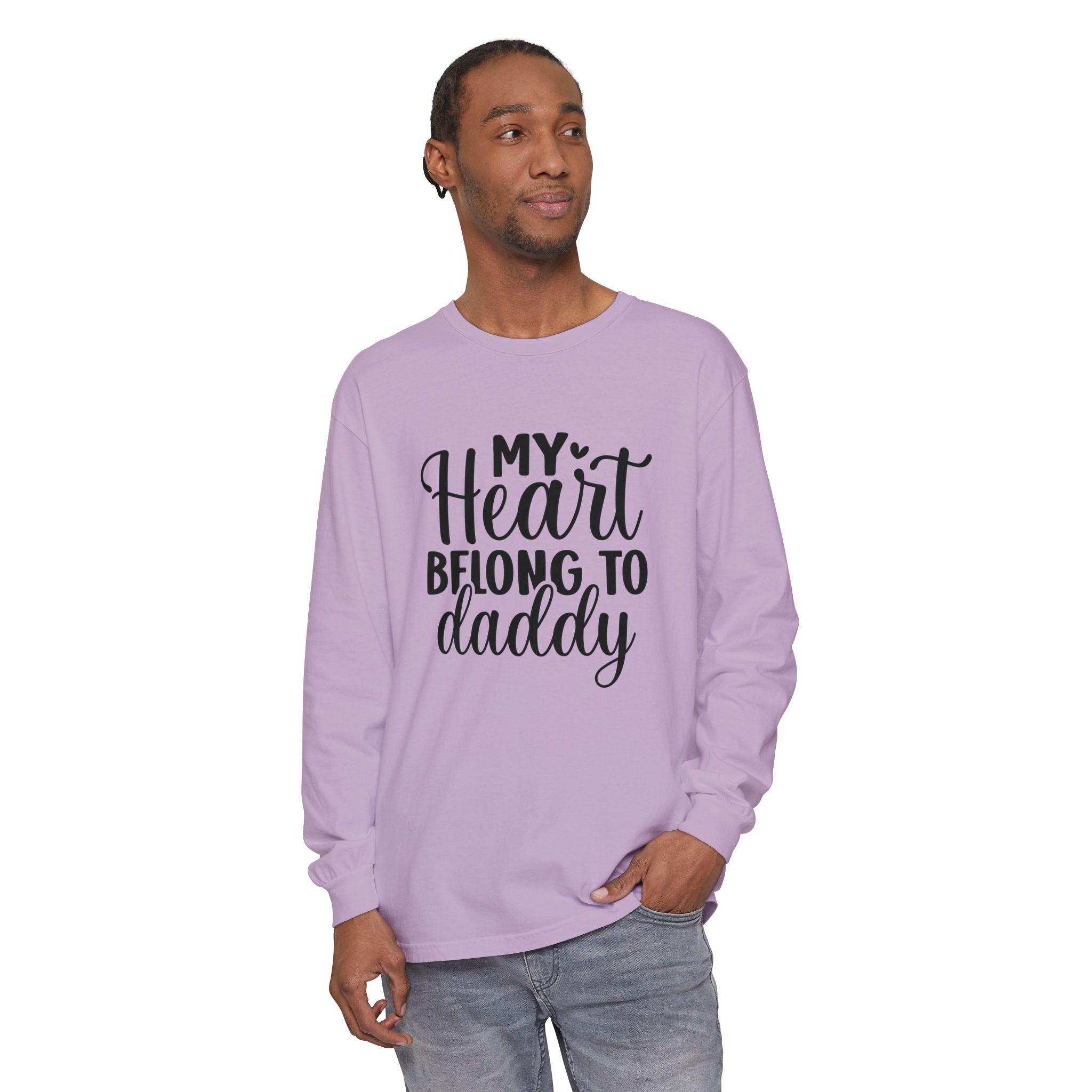 Unisex Garment-dyed Long Sleeve T-Shirt