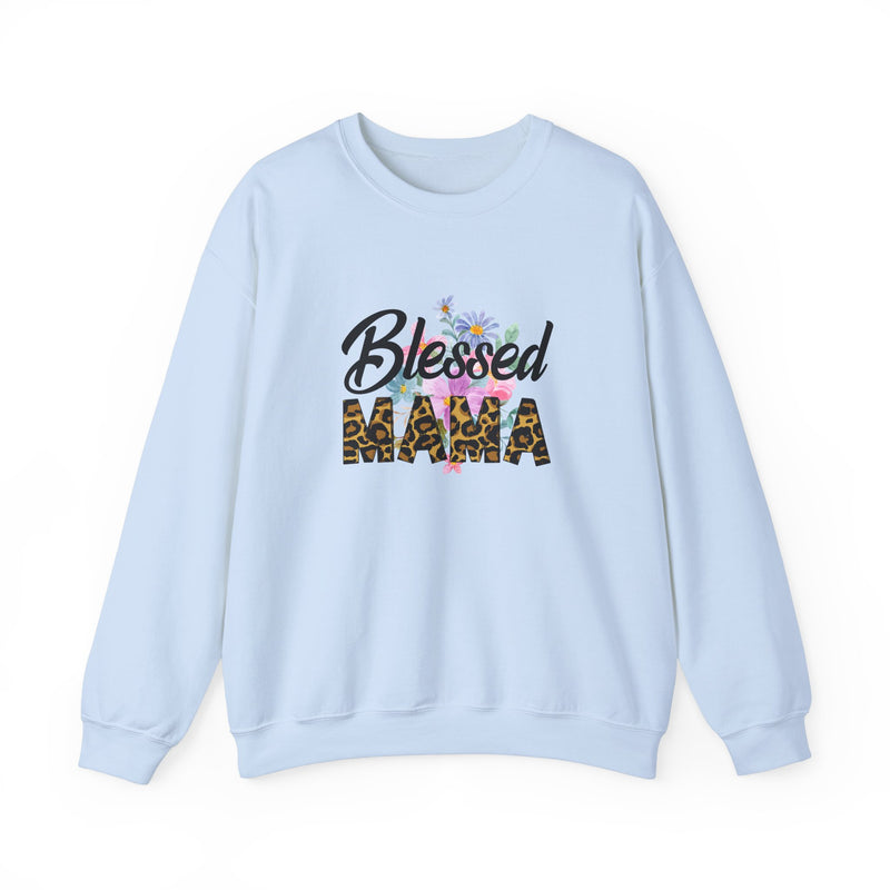 Blessed Mama Unisex Heavy Blend Crewneck Sweatshirt