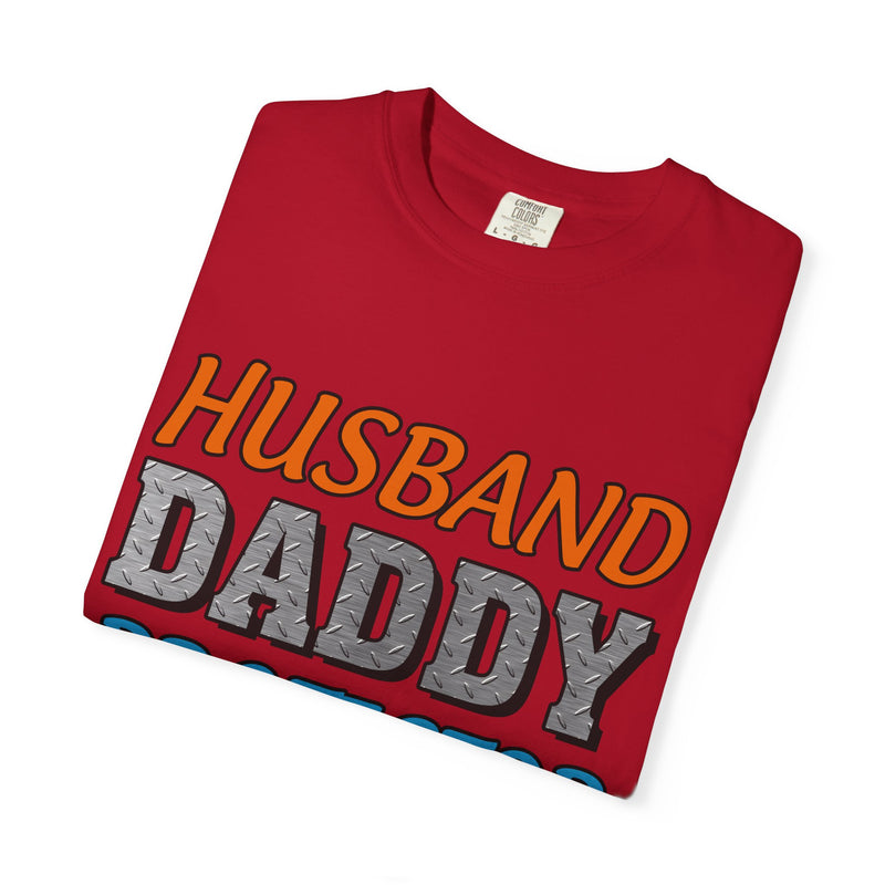 Hero Dad Unisex Garment-Dyed T-Shirt | Perfect Gift for Father's Day