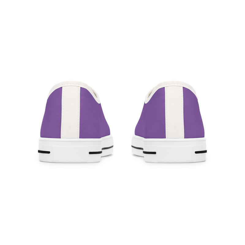 Violet Stylish Women's Low Top Sneakers - Casual, Comfortable, Everyday Wear, Perfect for Summer, Striped Sneakers, Trendy Footwear **Progress Over Perfection"