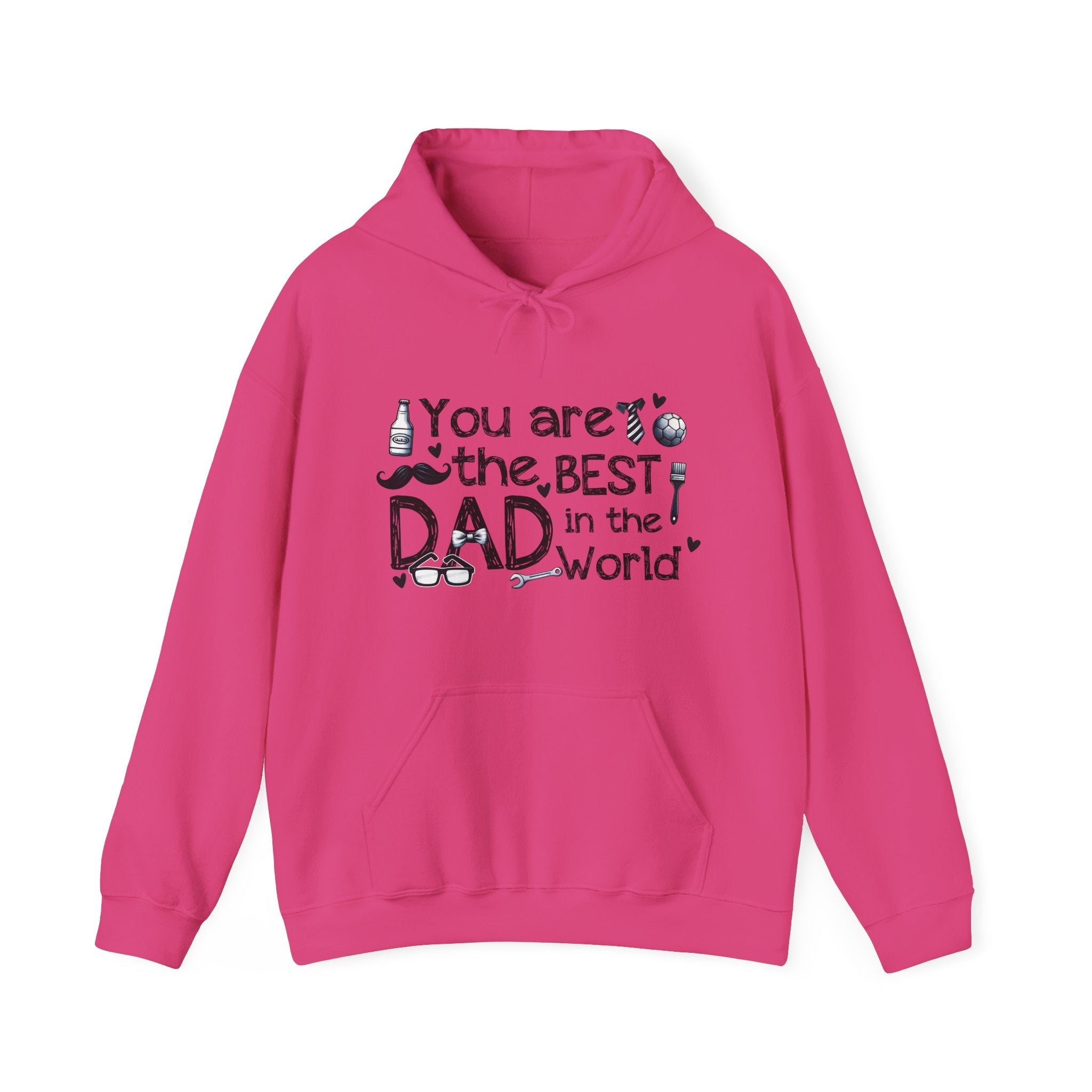 Best Dad Ever Hoodie - Unisex Heavy Blend Sweatshirt