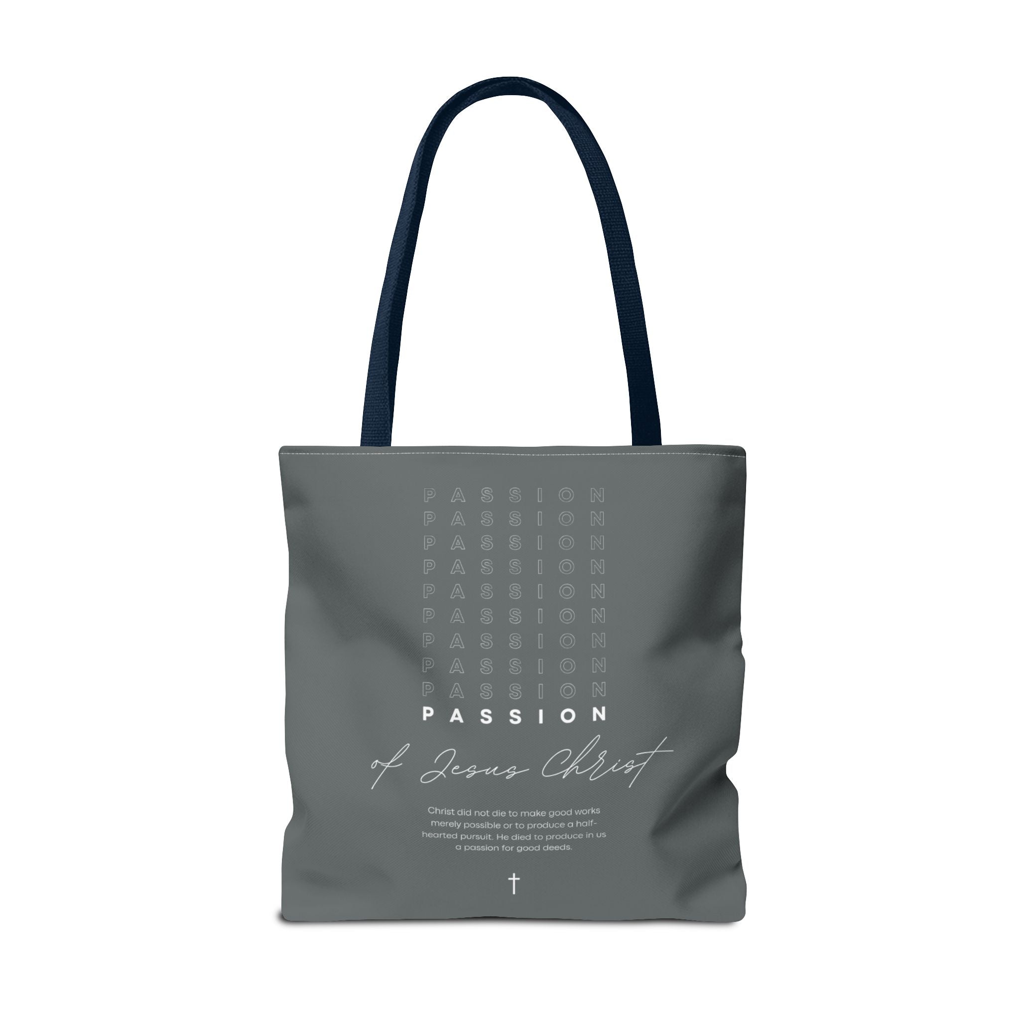 Faith-Inspired Tote Bag, Christian Gift Bag, Inspirational Shopper, Religious Quote Tote, Versatile Everyday Use