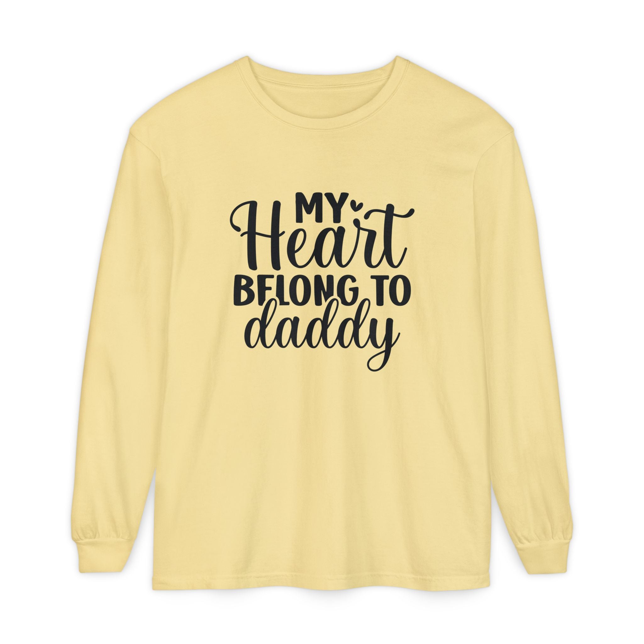 Unisex Garment-dyed Long Sleeve T-Shirt