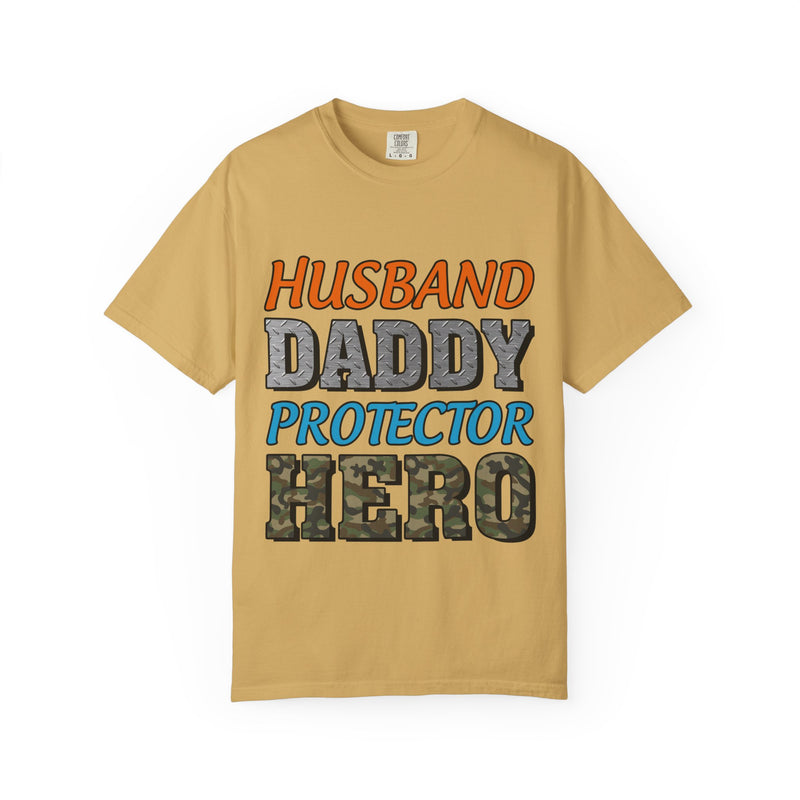 Hero Dad Unisex Garment-Dyed T-Shirt | Perfect Gift for Father's Day