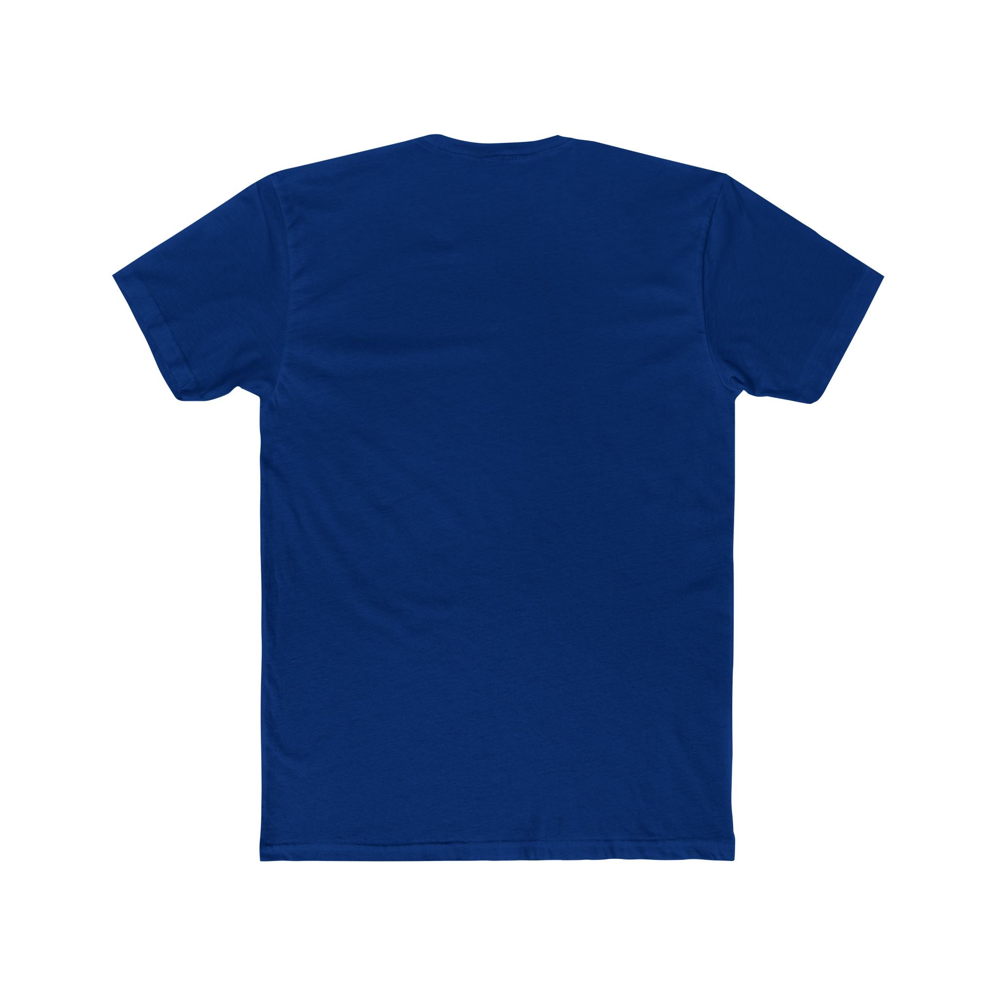 Motivational Cotton Crew Tee - "Never Give Up, Stay Strong"