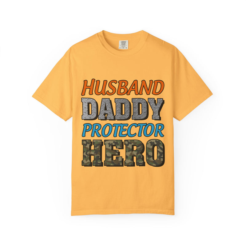 Hero Dad Unisex Garment-Dyed T-Shirt | Perfect Gift for Father's Day