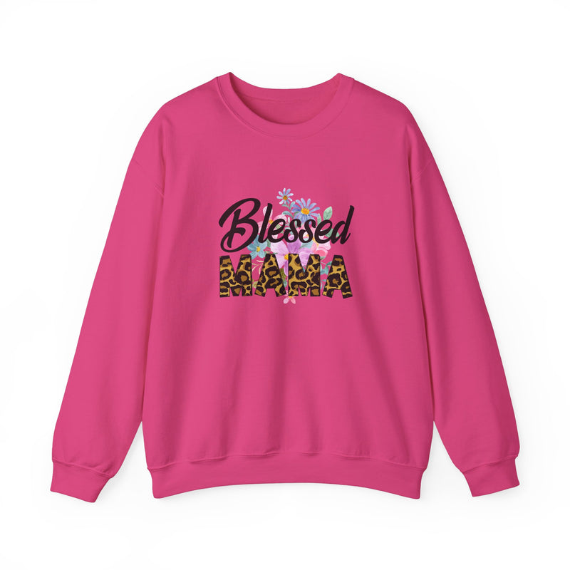 Blessed Mama Unisex Heavy Blend Crewneck Sweatshirt