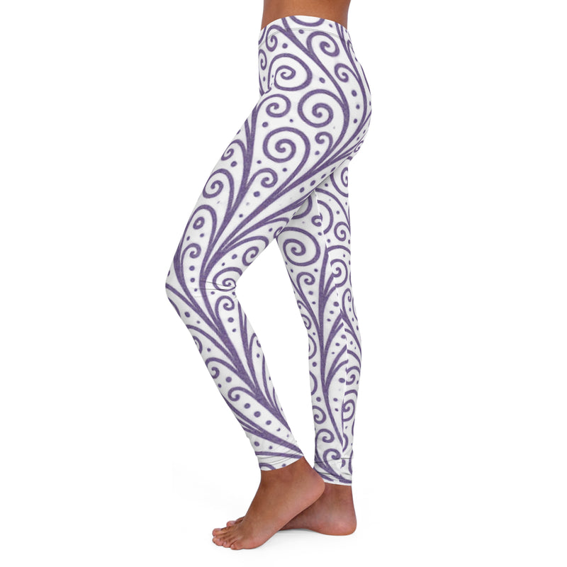 Stylish Women's Leggings, Floral Pattern, Casual Activewear, Yoga Pants, Gift for Fitness Lovers, Everyday Comfort