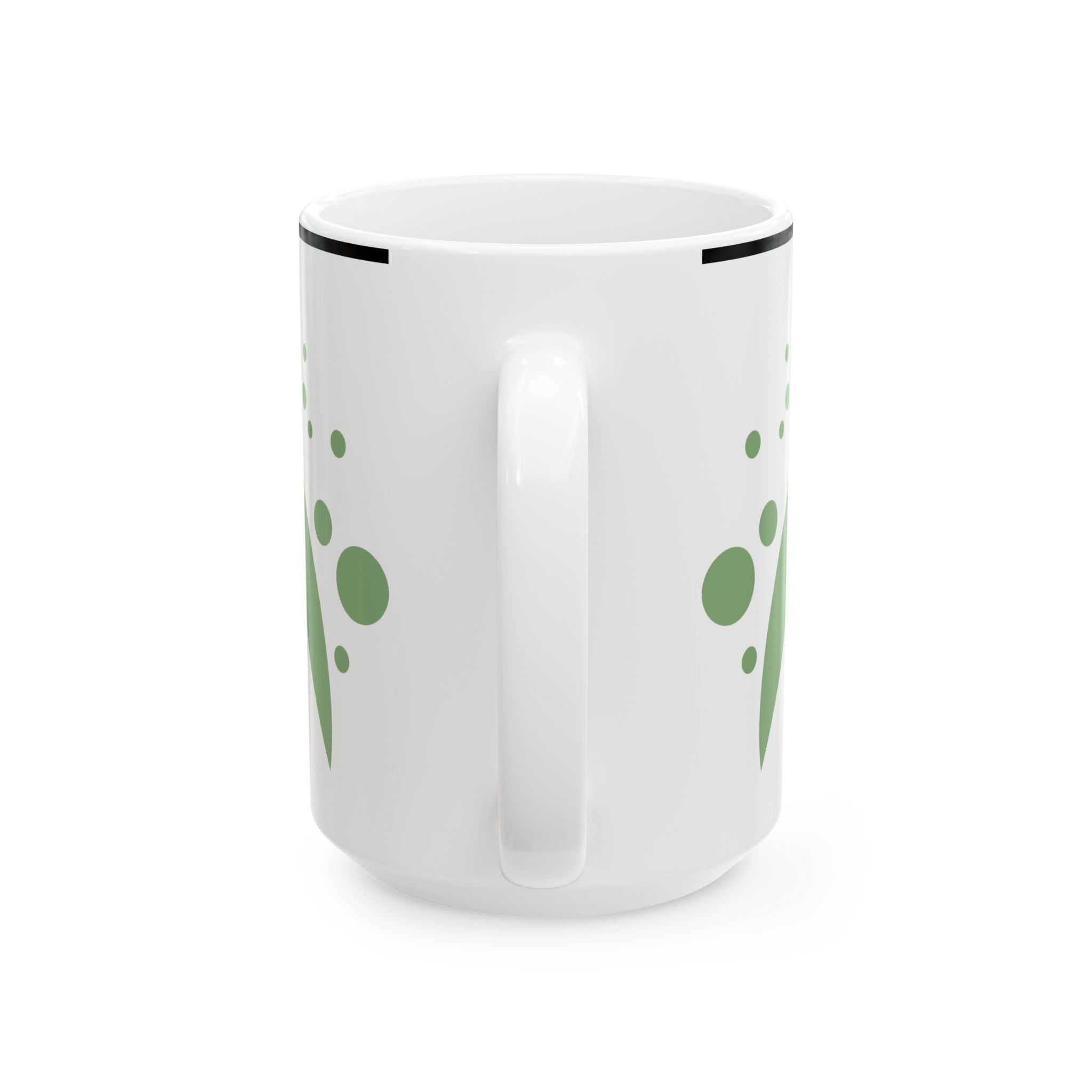 Funny Love Ceramic Mug - "I Love You With All My Butt"