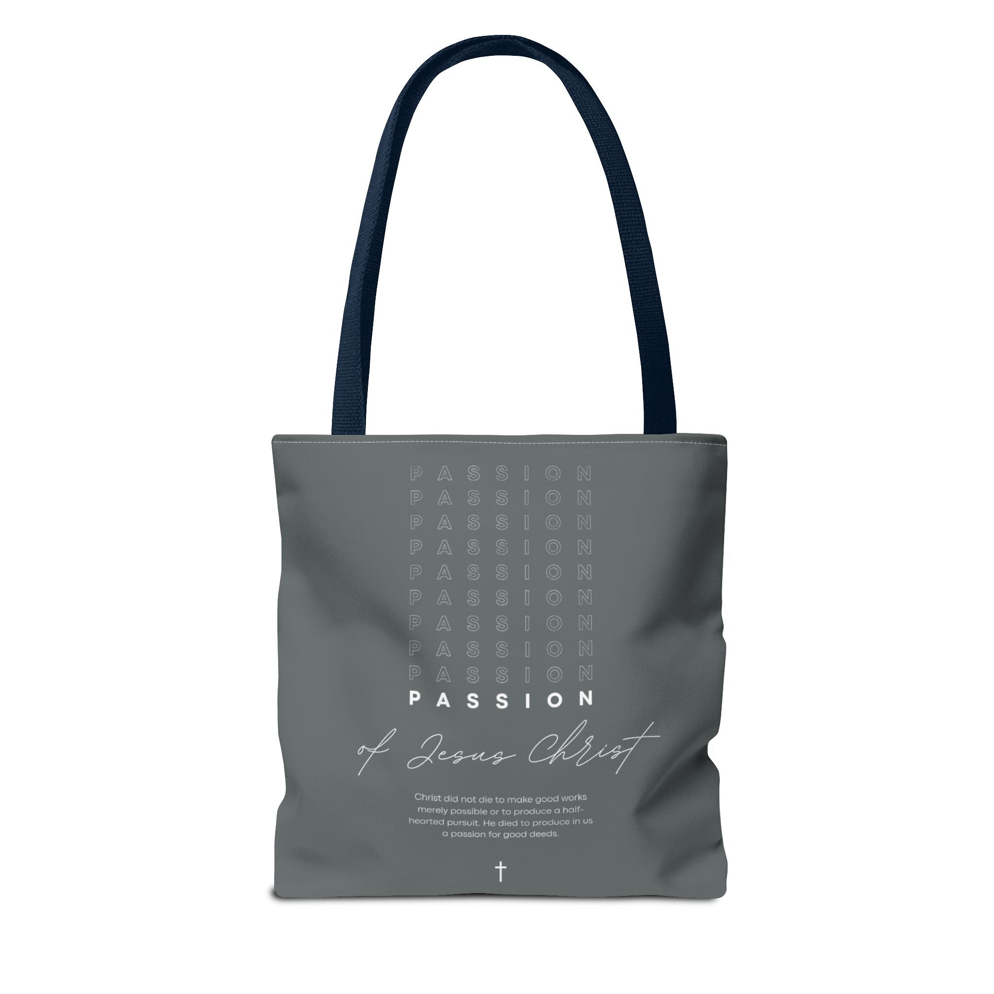 Faith-Inspired Tote Bag, Christian Gift Bag, Inspirational Shopper, Religious Quote Tote, Versatile Everyday Use