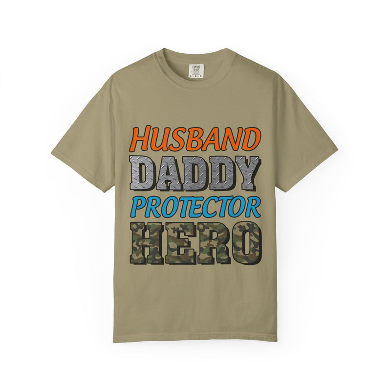 Hero Dad Unisex Garment-Dyed T-Shirt | Perfect Gift for Father's Day