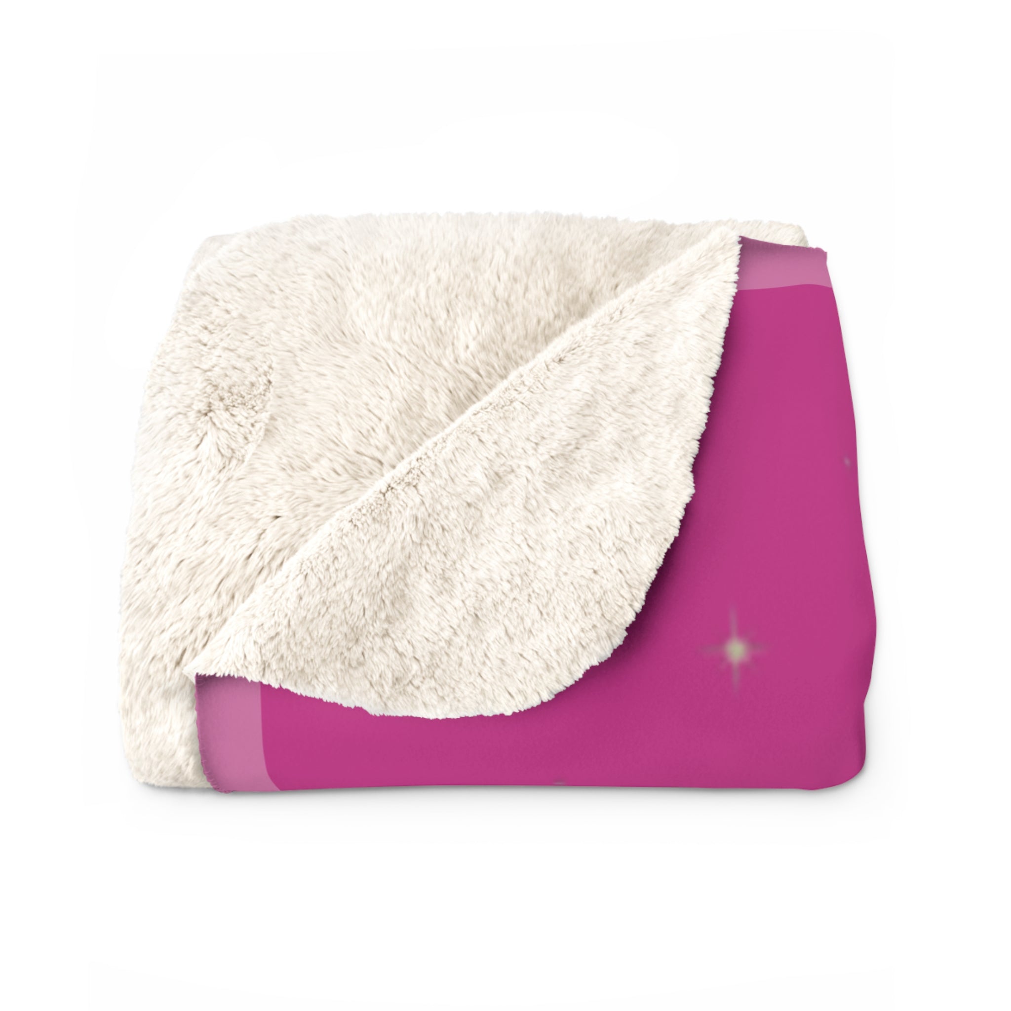 🩷 Cozy Sherpa Fleece Blanket, Cute Cuddle Cloud Design, Perfect for Gifts, Home Decor, Snuggling, Comfort