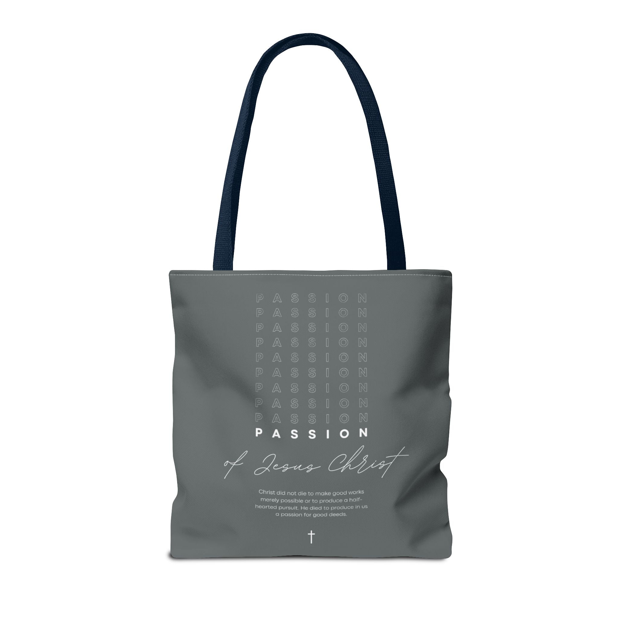 Faith-Inspired Tote Bag, Christian Gift Bag, Inspirational Shopper, Religious Quote Tote, Versatile Everyday Use