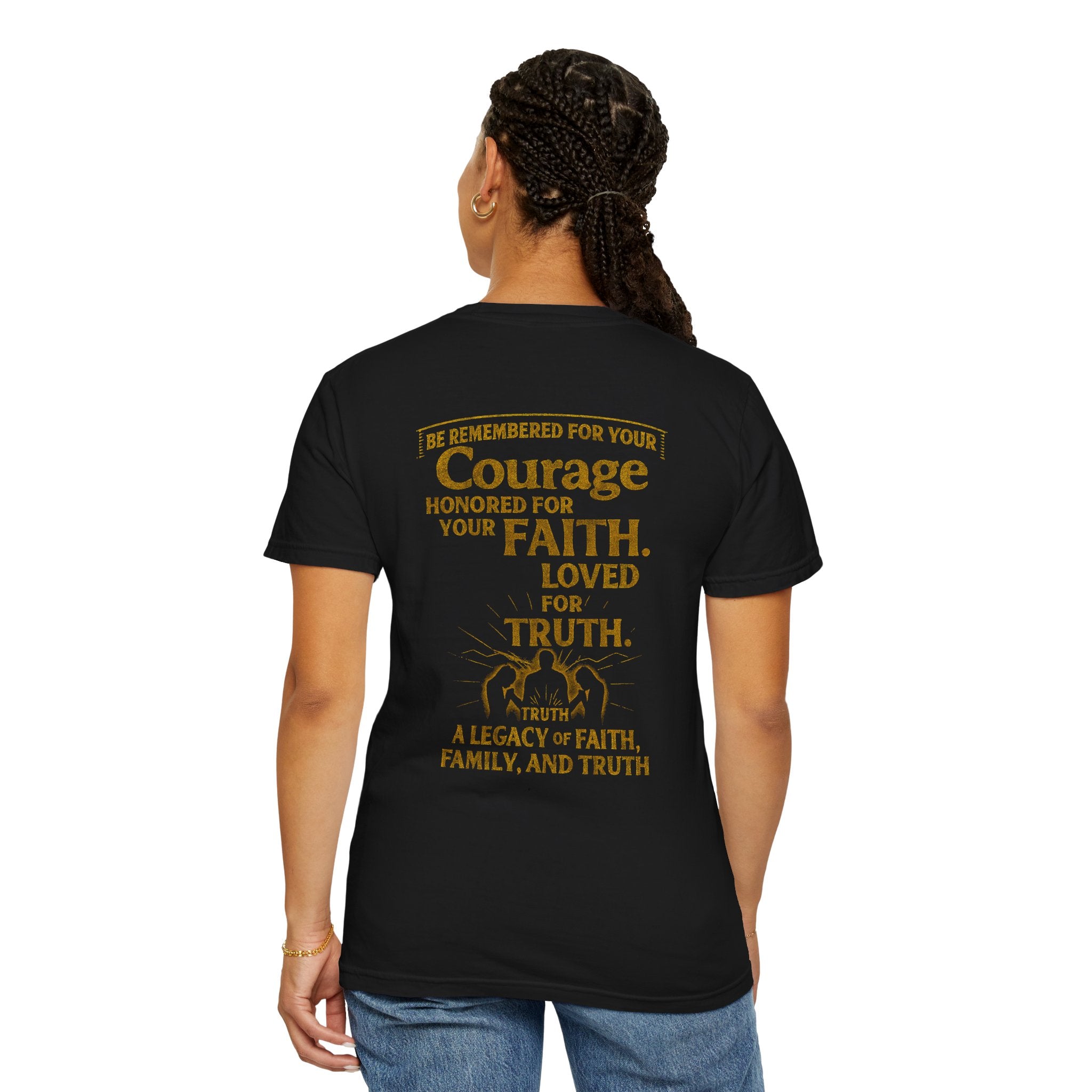 Faith-Inspired Unisex T-Shirt: Wear Your Beliefs Boldly, Perfect for Family Gatherings, Holidays, and Everyday Inspiration, Gifts, [...]