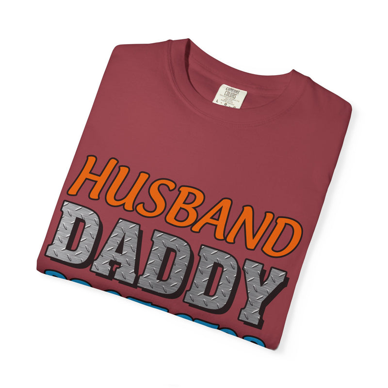 Hero Dad Unisex Garment-Dyed T-Shirt | Perfect Gift for Father's Day