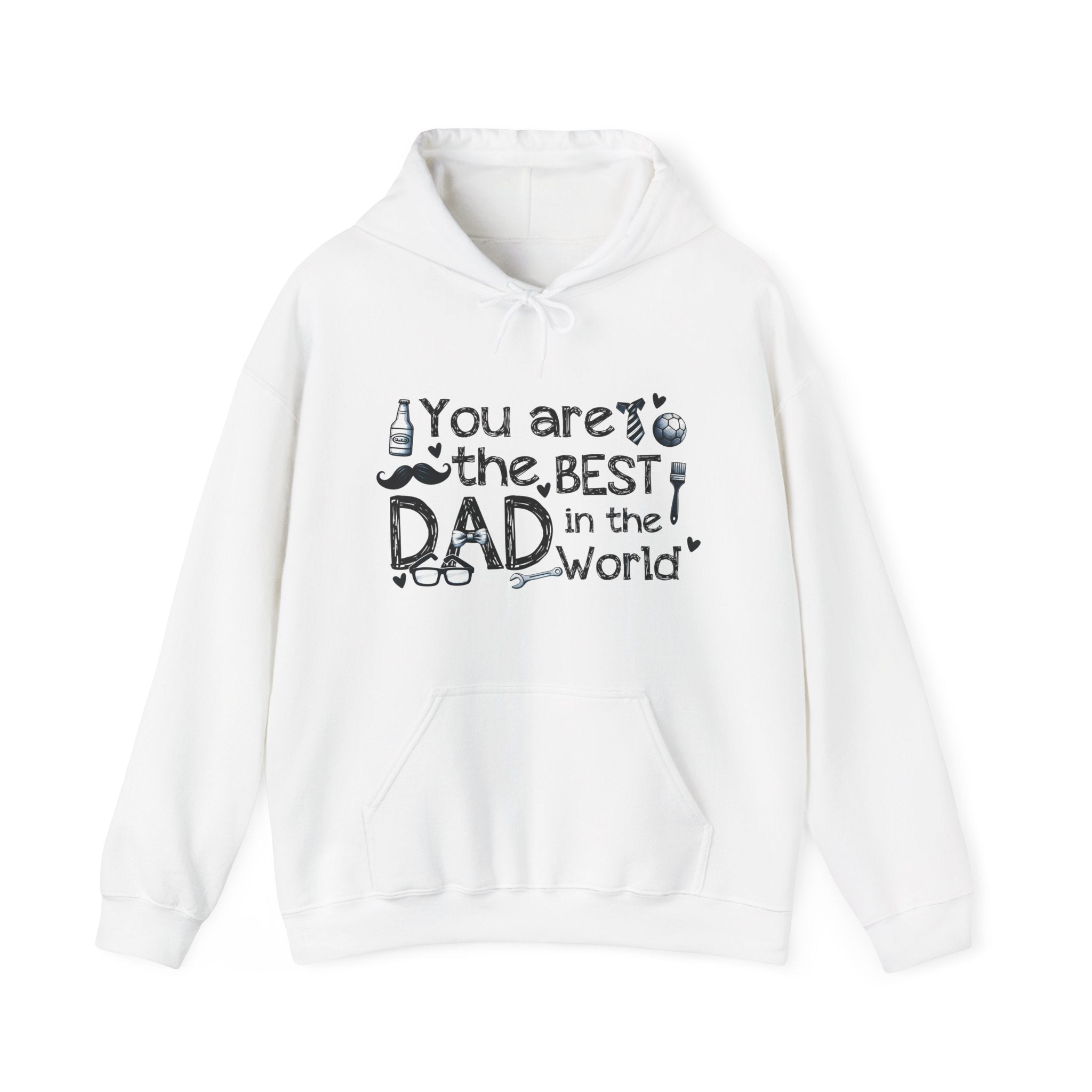 Best Dad Ever Hoodie - Unisex Heavy Blend Sweatshirt