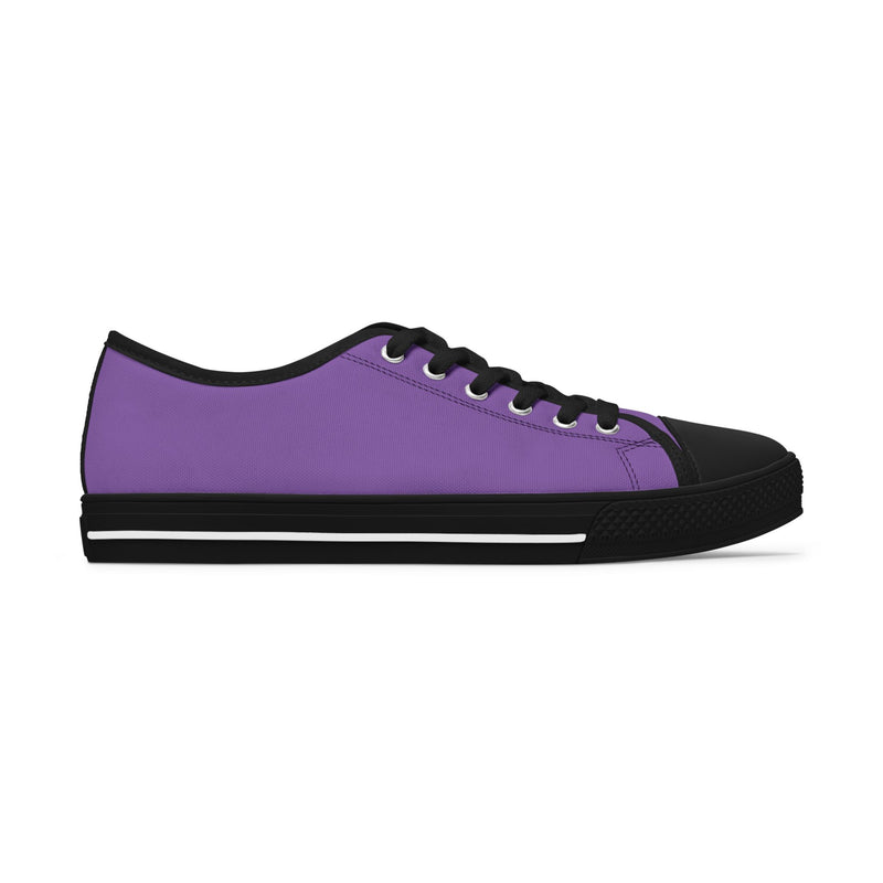 Violet Stylish Women's Low Top Sneakers - Casual, Comfortable, Everyday Wear, Perfect for Summer, Striped Sneakers, Trendy Footwear **Progress Over Perfection"