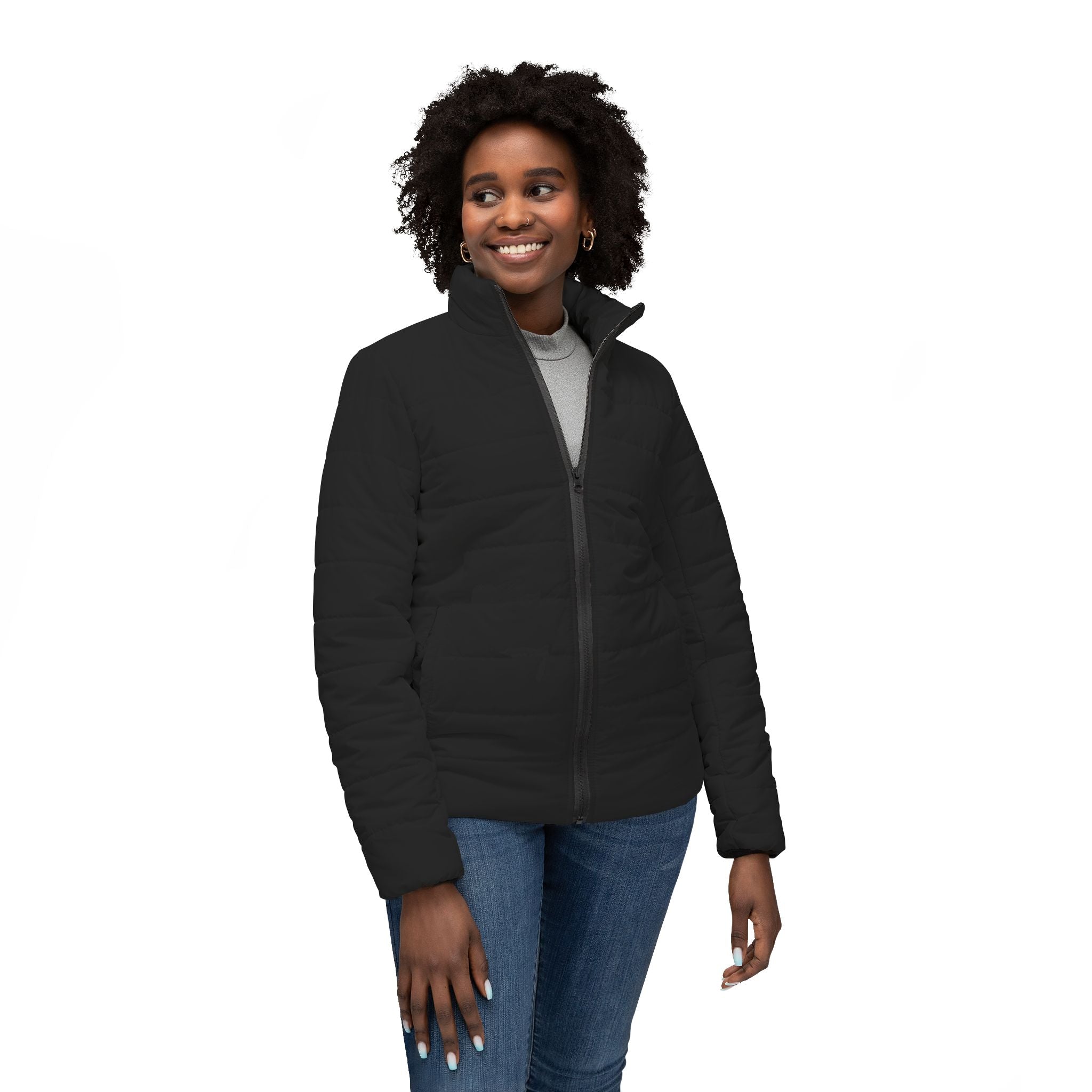 Stylish Women’s Puffer Jacket, Cozy Winter Coat, Trendy Outerwear, Outdoor Fashion, Fall/Winter Essential