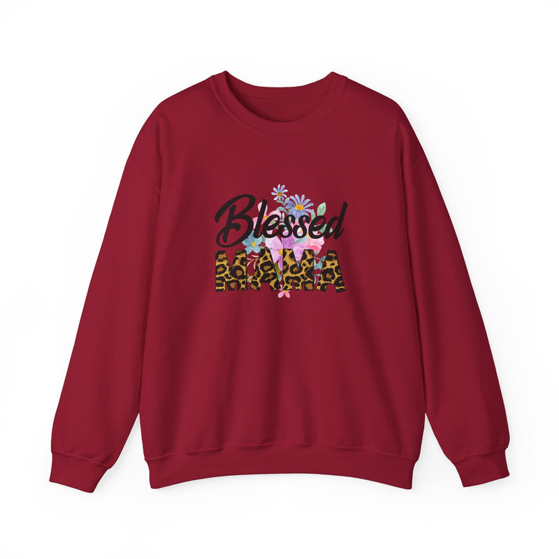 Blessed Mama Unisex Heavy Blend Crewneck Sweatshirt