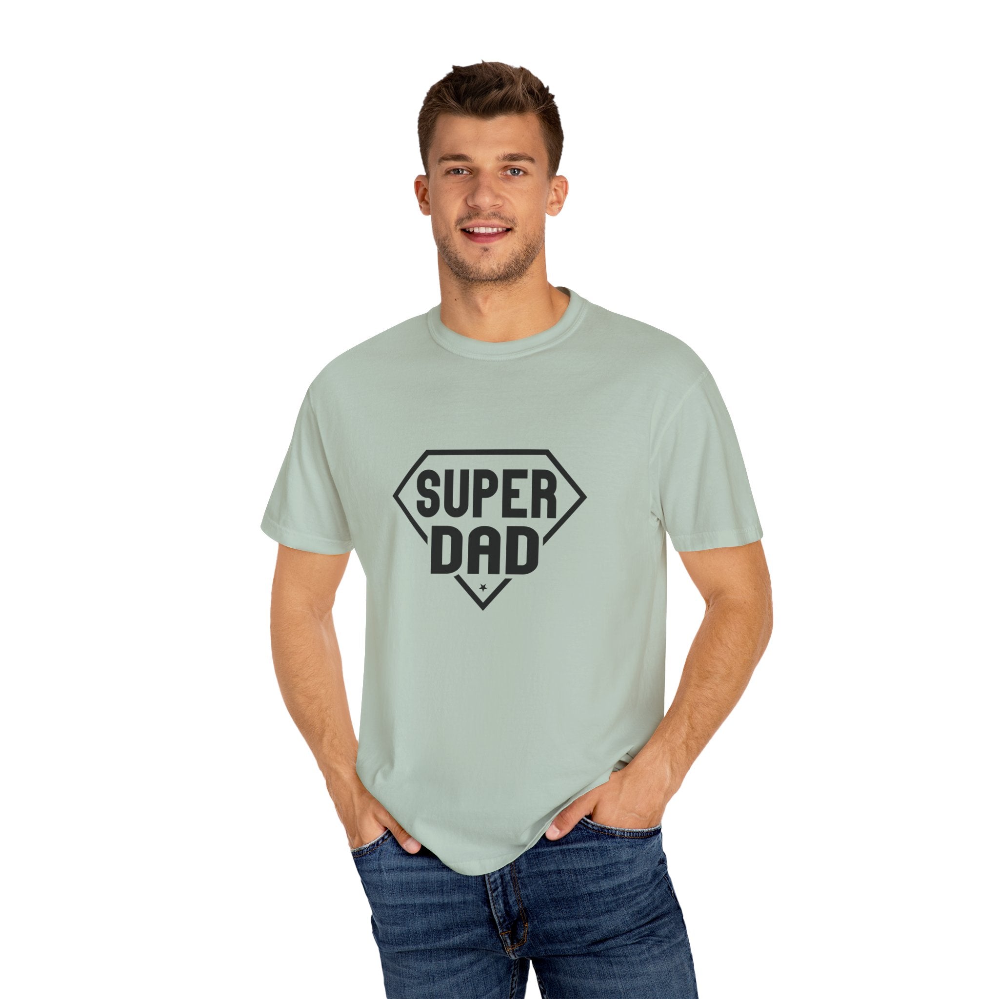 Super Dad Unisex Garment-Dyed T-Shirt | Perfect Gift for Father's Day