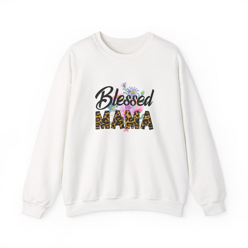 Blessed Mama Unisex Heavy Blend Crewneck Sweatshirt