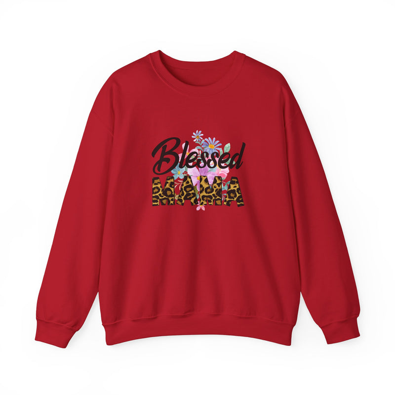 Blessed Mama Unisex Heavy Blend Crewneck Sweatshirt