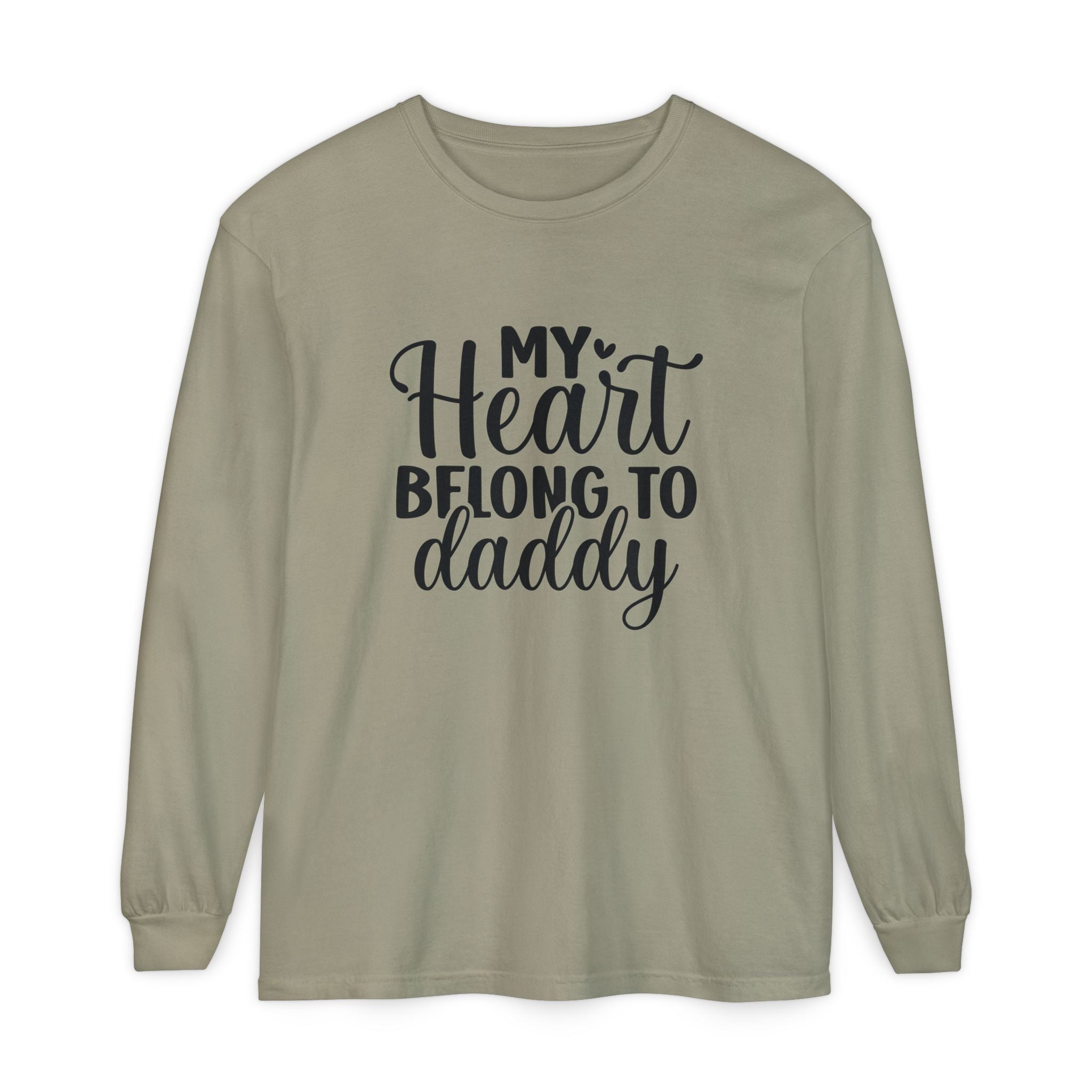Unisex Garment-dyed Long Sleeve T-Shirt