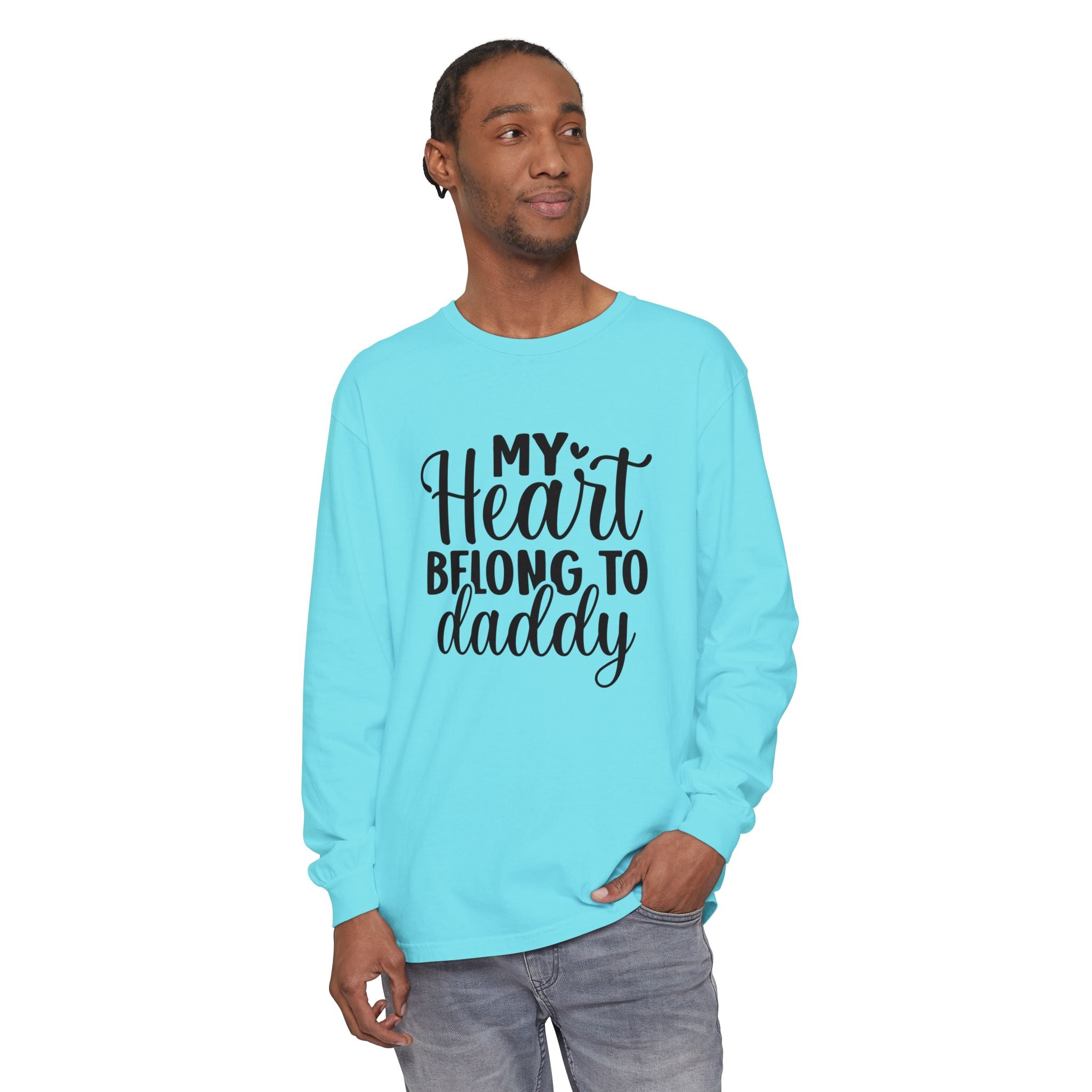 Unisex Garment-dyed Long Sleeve T-Shirt