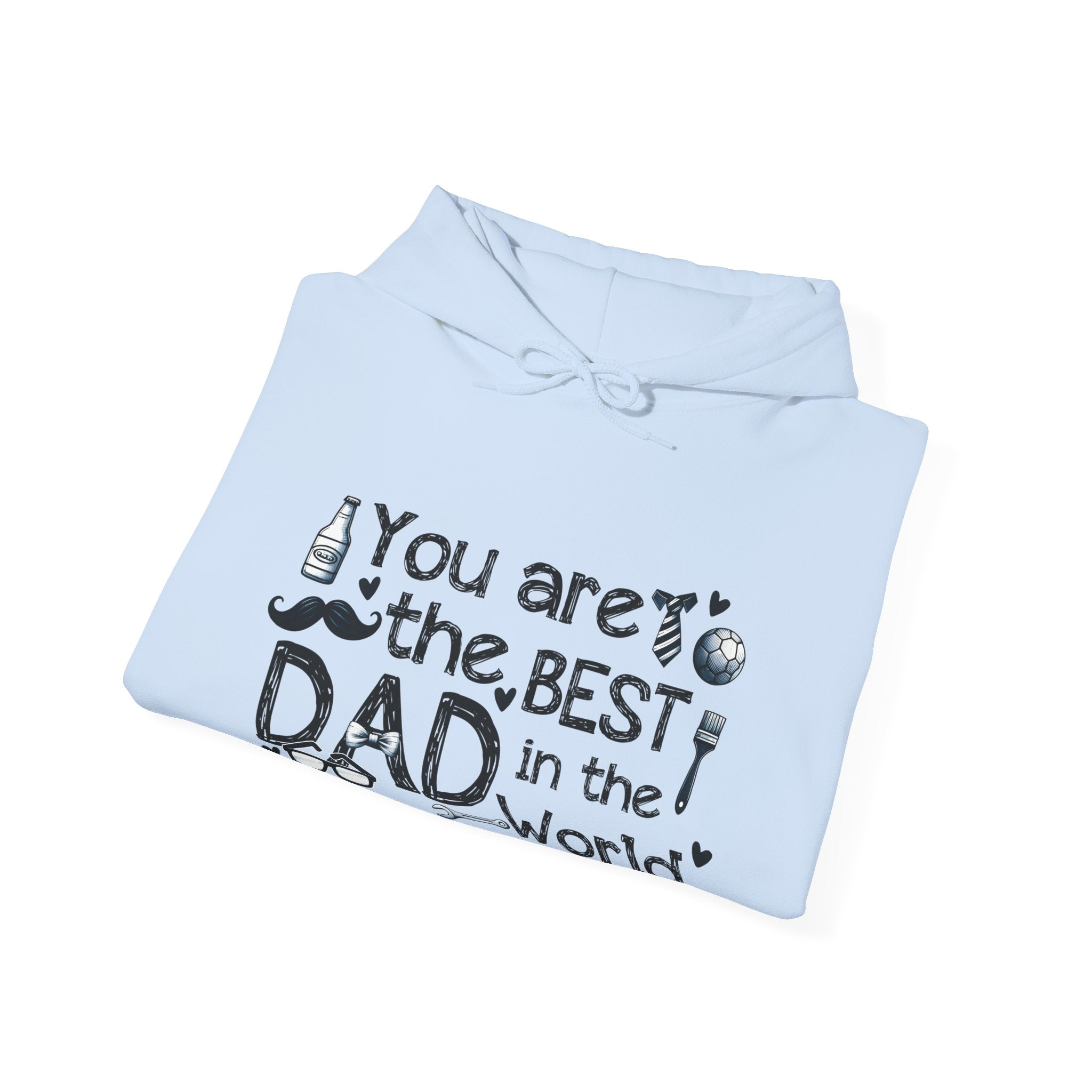 Best Dad Ever Hoodie - Unisex Heavy Blend Sweatshirt