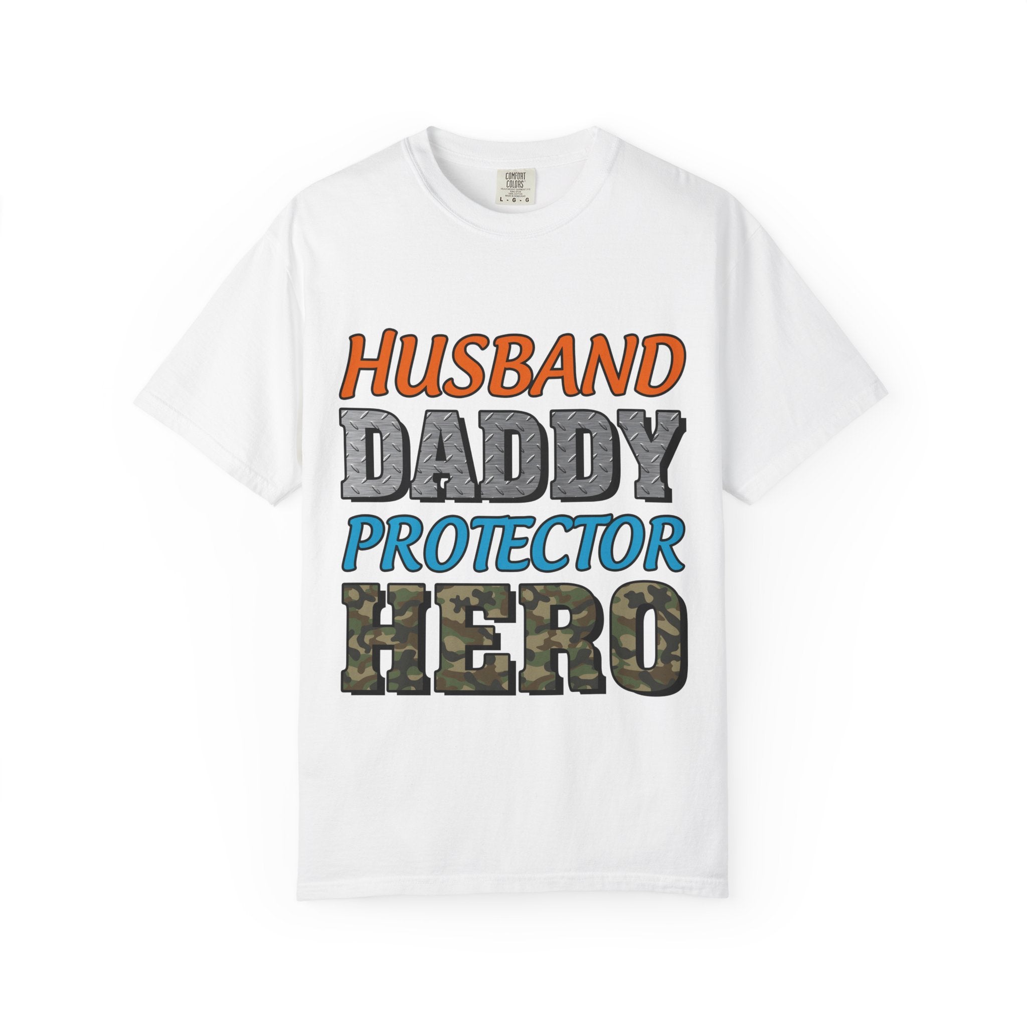 Hero Dad Unisex Garment-Dyed T-Shirt | Perfect Gift for Father's Day
