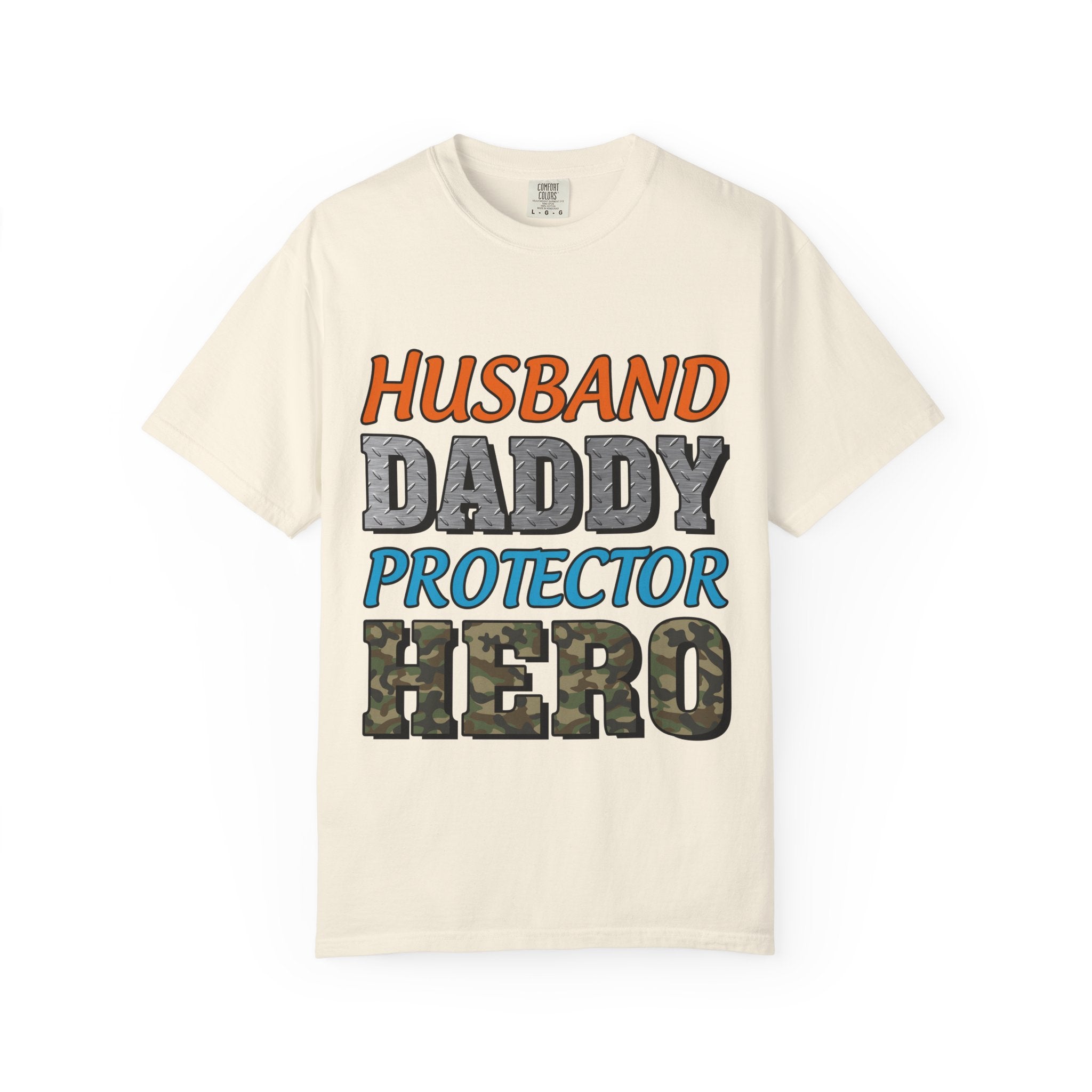 Hero Dad Unisex Garment-Dyed T-Shirt | Perfect Gift for Father's Day