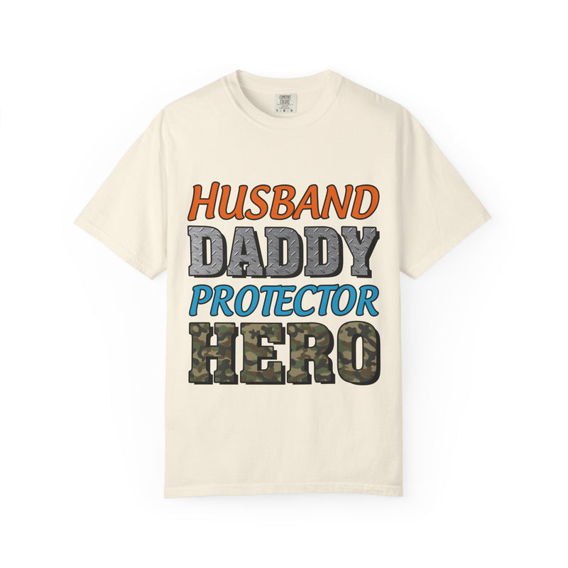 Hero Dad Unisex Garment-Dyed T-Shirt | Perfect Gift for Father's Day