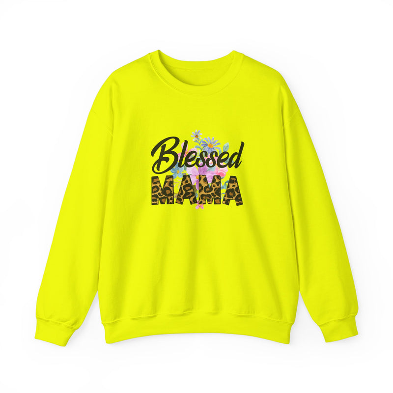 Blessed Mama Unisex Heavy Blend Crewneck Sweatshirt