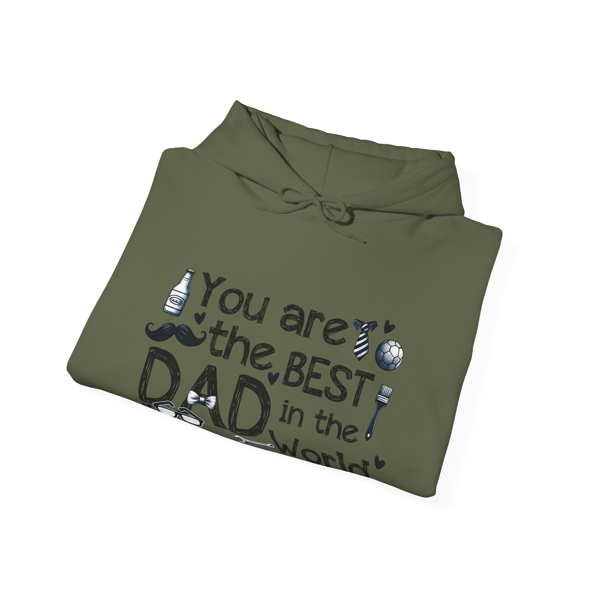 Best Dad Ever Hoodie - Unisex Heavy Blend Sweatshirt