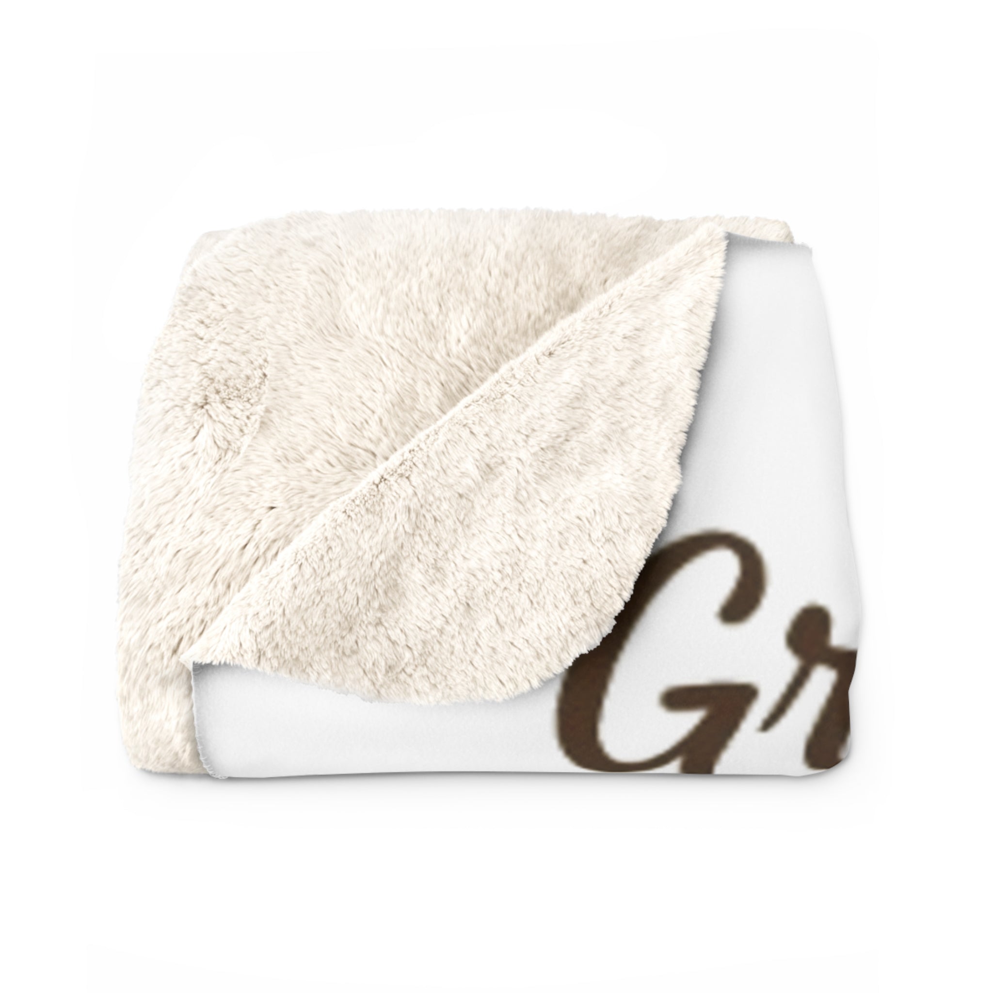 To My Granddaughter Sherpa Fleece Blanket | Cozy Gift from Grandma | Soft Throw Blanket for Birthdays, Holidays, Love