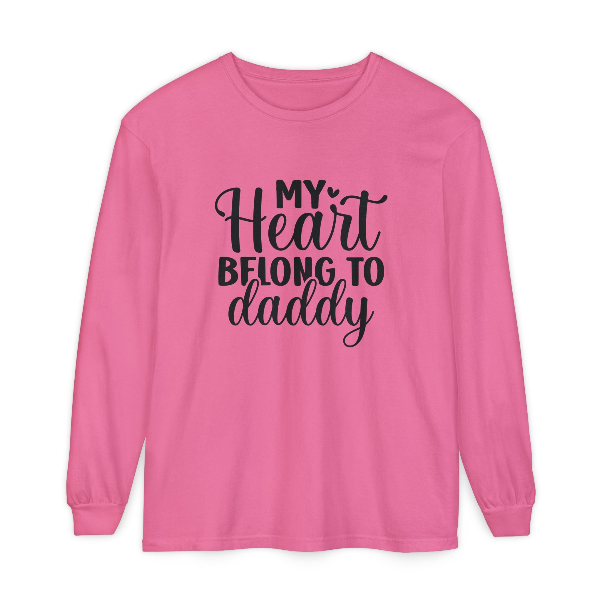 Unisex Garment-dyed Long Sleeve T-Shirt