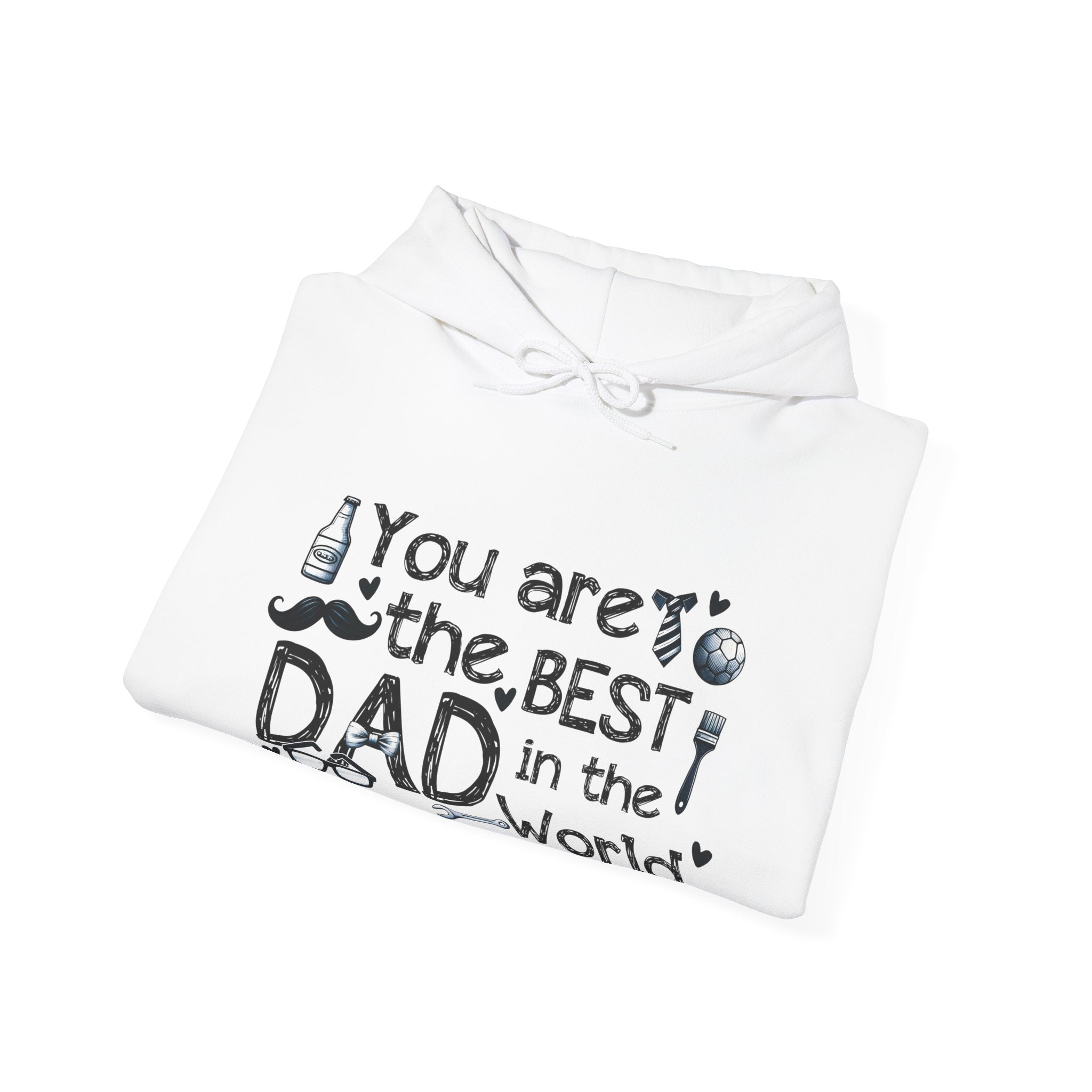 Best Dad Ever Hoodie - Unisex Heavy Blend Sweatshirt