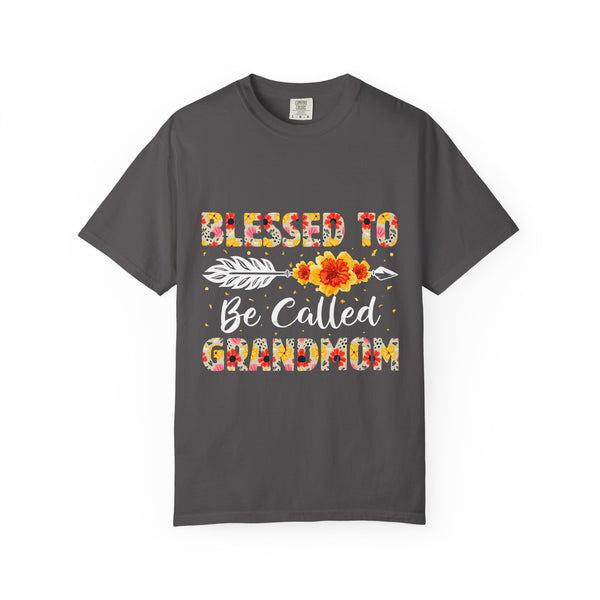 Blessed to Be Called Grandma T-Shirt - Floral Design for Grandmothers, Perfect Gift for Mother's Day