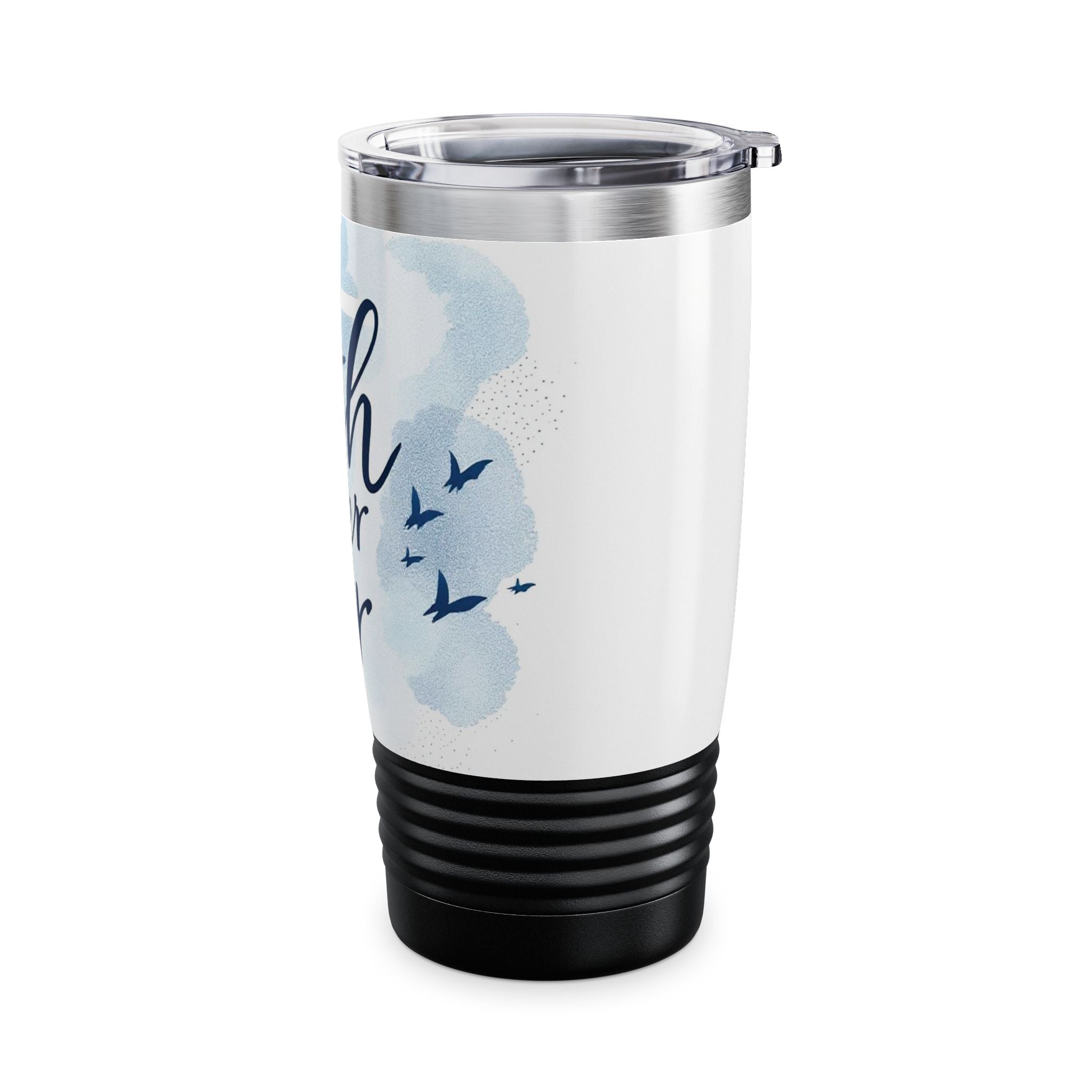 Faith Over Fear Tumbler, Inspiring Drinkware for Daily Motivations, Gift for Journeys, Home + Office Decor, Travel Mug, Encouraging [...]