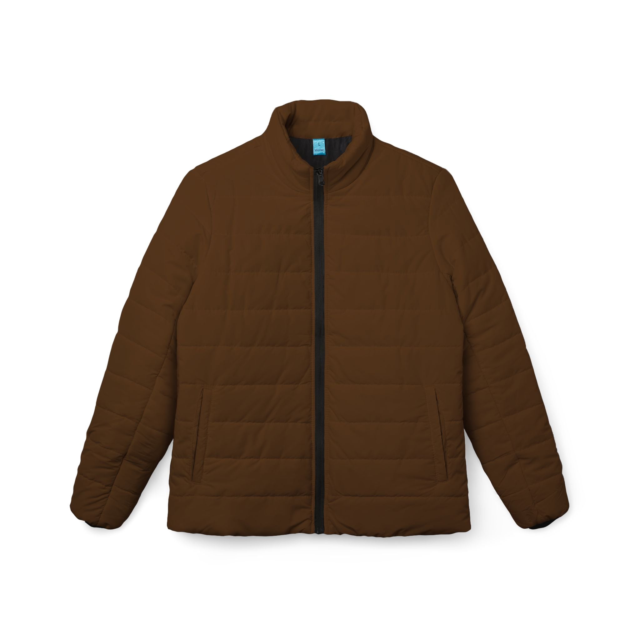 Brown Stylish Women’s Puffer Jacket, Cozy Winter Coat, Trendy Outerwear, Outdoor Fashion, Fall/Winter Essential