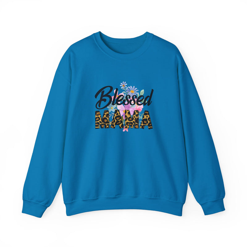 Blessed Mama Unisex Heavy Blend Crewneck Sweatshirt