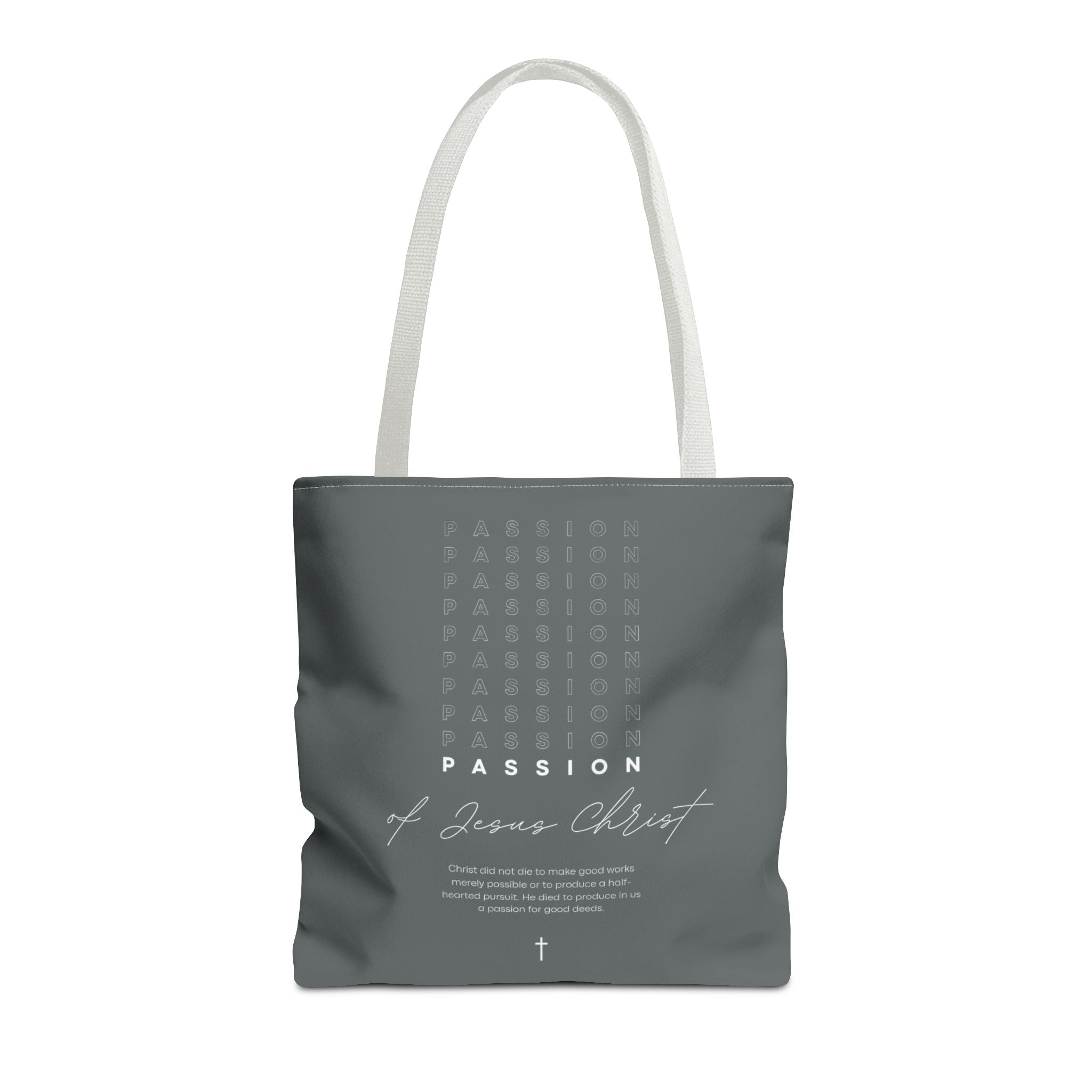 Faith-Inspired Tote Bag, Christian Gift Bag, Inspirational Shopper, Religious Quote Tote, Versatile Everyday Use