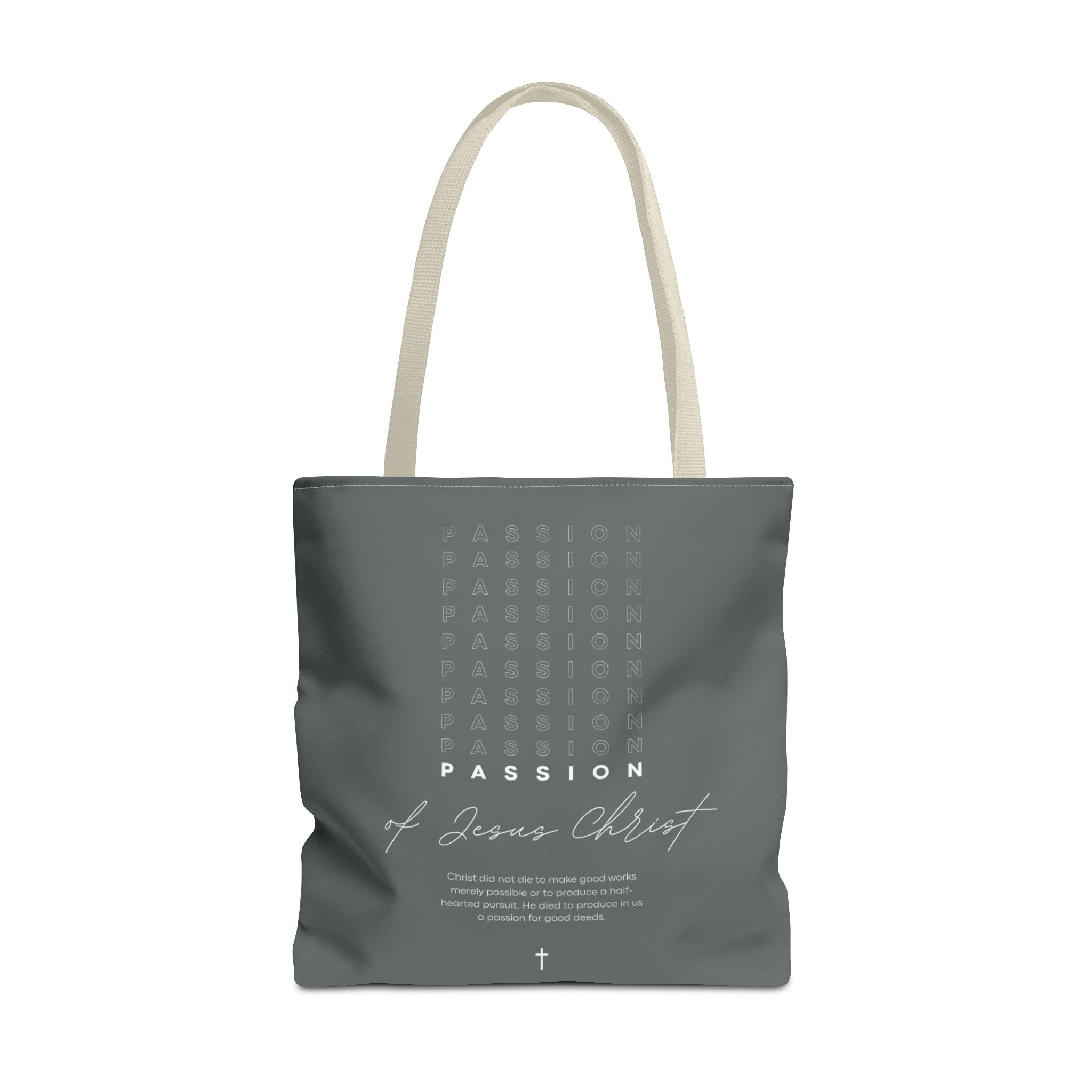 Faith-Inspired Tote Bag, Christian Gift Bag, Inspirational Shopper, Religious Quote Tote, Versatile Everyday Use