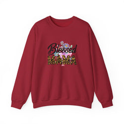 Blessed Mama Unisex Heavy Blend Crewneck Sweatshirt