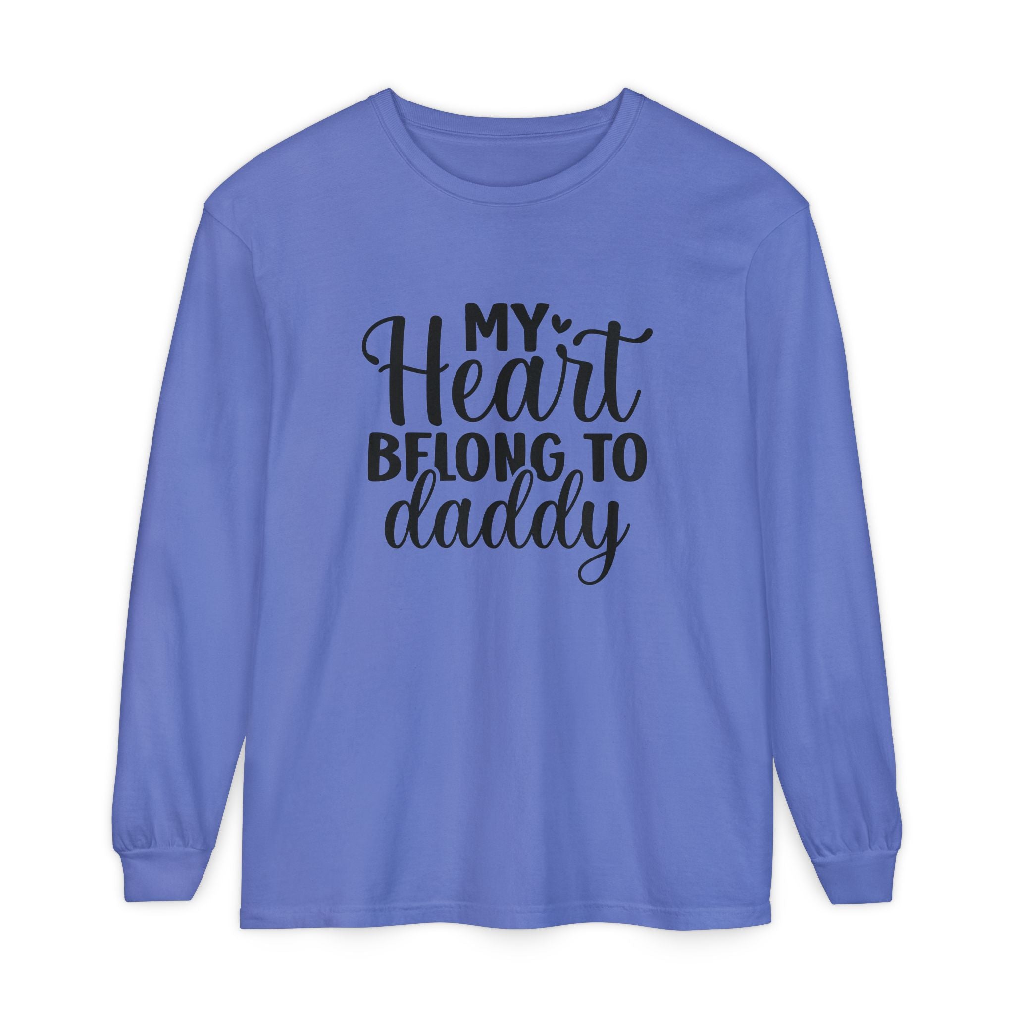 Unisex Garment-dyed Long Sleeve T-Shirt