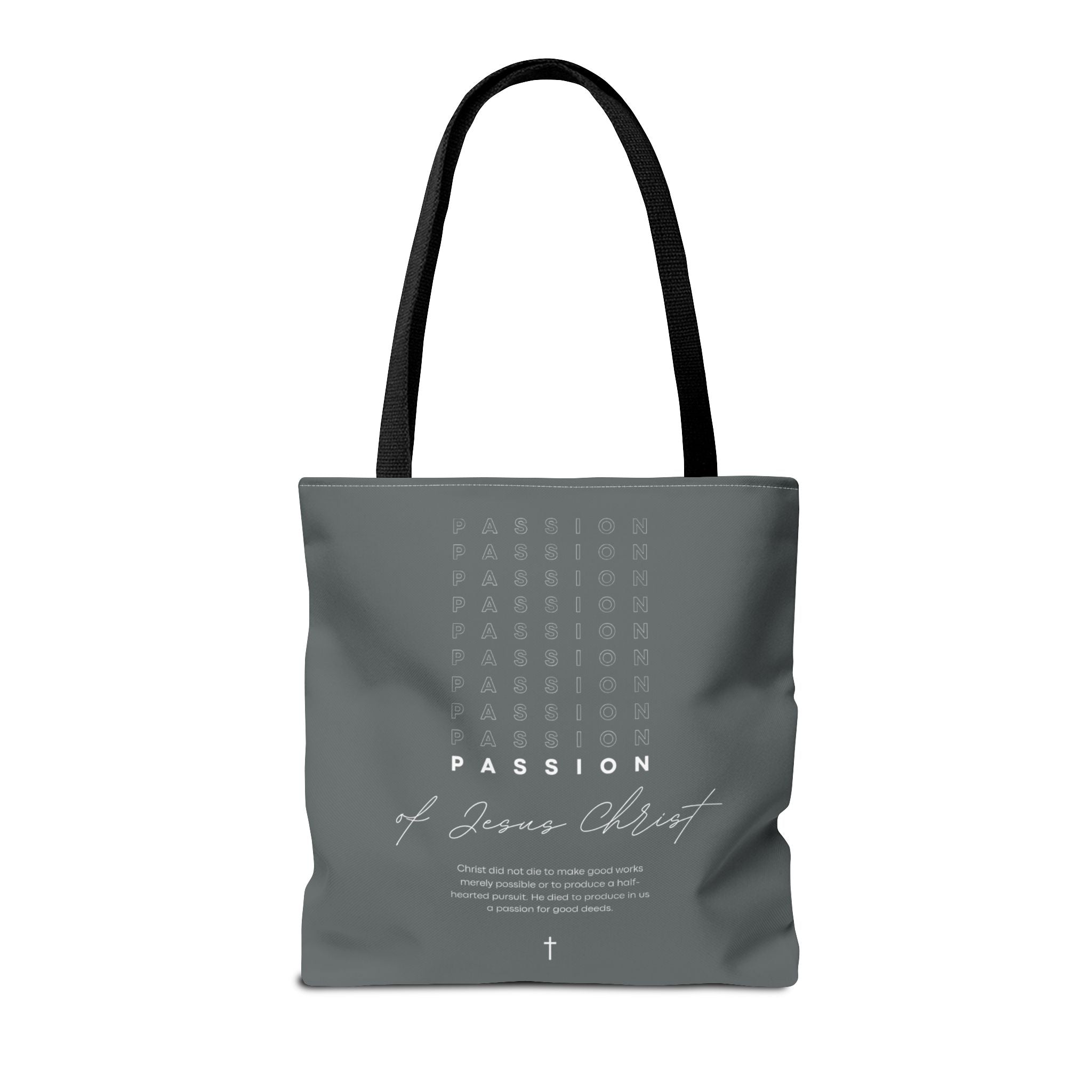 Faith-Inspired Tote Bag, Christian Gift Bag, Inspirational Shopper, Religious Quote Tote, Versatile Everyday Use